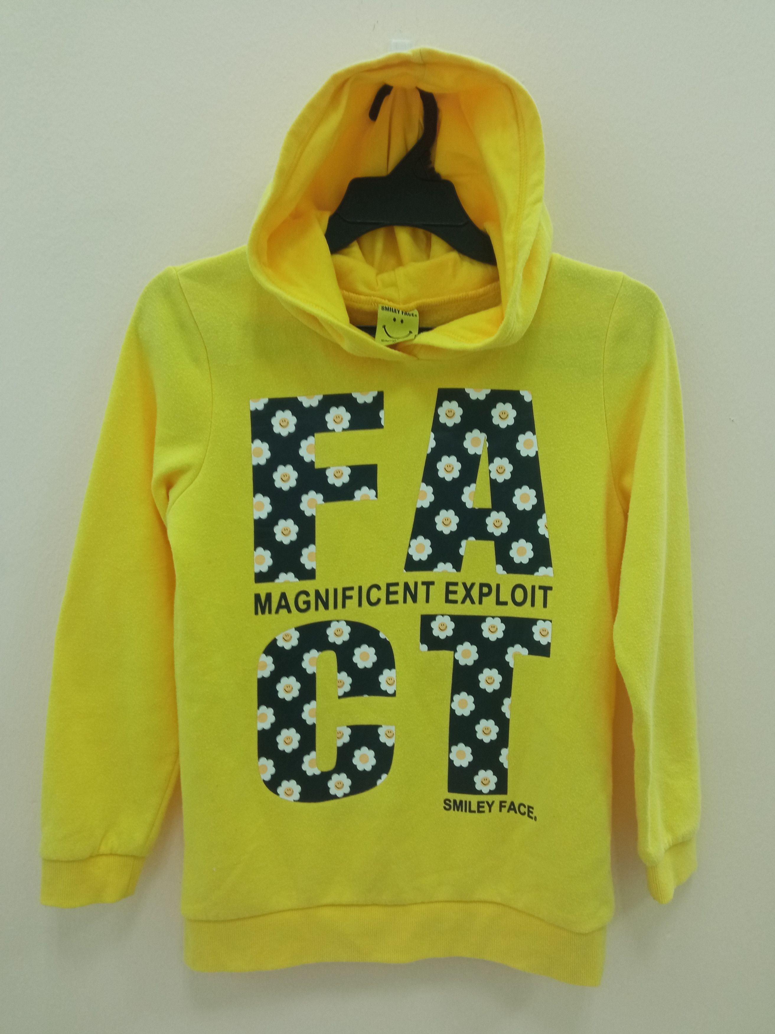 Japanese Brand SMILEY FACE Hoodie By Harvey Ball USA Size US M / EU 48-50 / 2 - 1 Thumbnail
