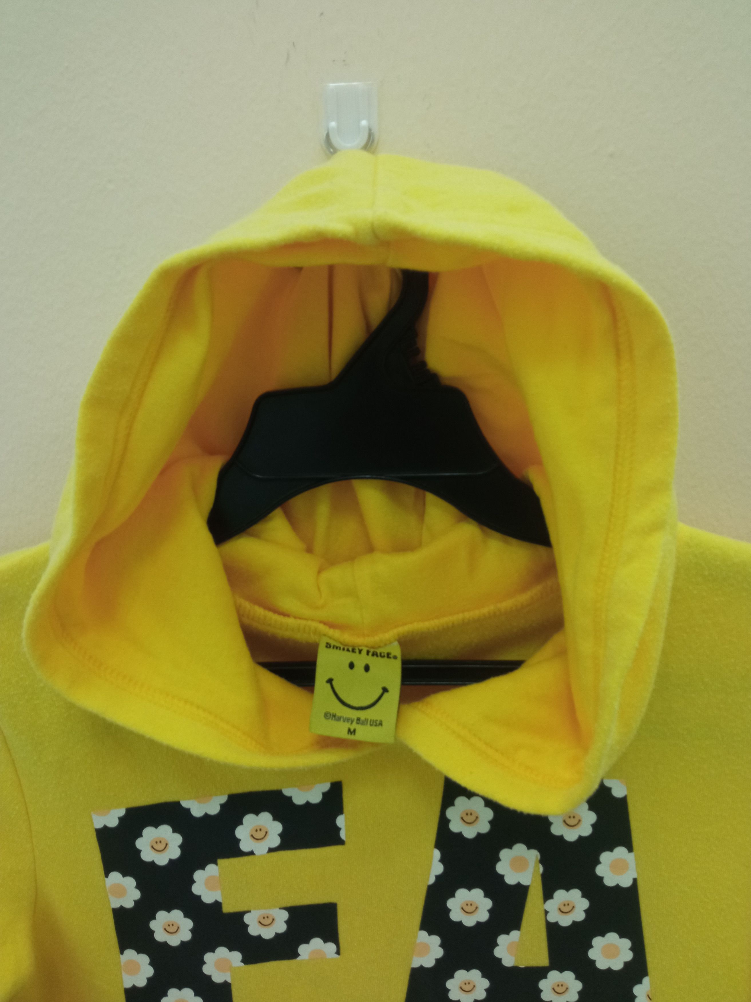 Japanese Brand SMILEY FACE Hoodie By Harvey Ball USA Size US M / EU 48-50 / 2 - 7 Thumbnail