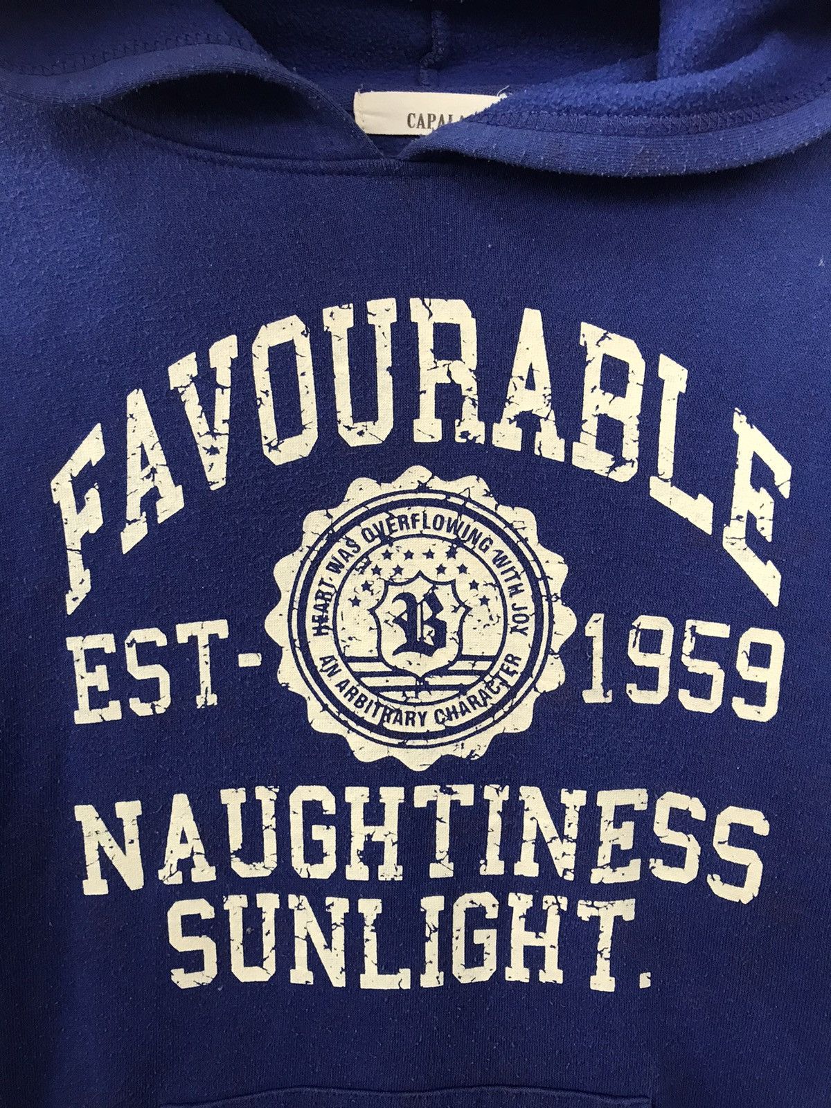 Japanese Brand CAPALANCA Favourable Hoodie Size US M / EU 48-50 / 2 - 5 Thumbnail