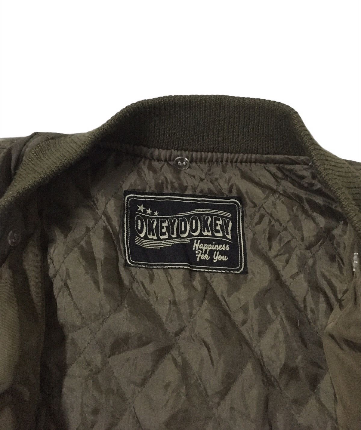 Japanese Brand × Vintage 🔥OkeyDokey H.C.M.I I Bomber Styles Jacket Size US S / EU 44-46 / 1 - 7 Thumbnail