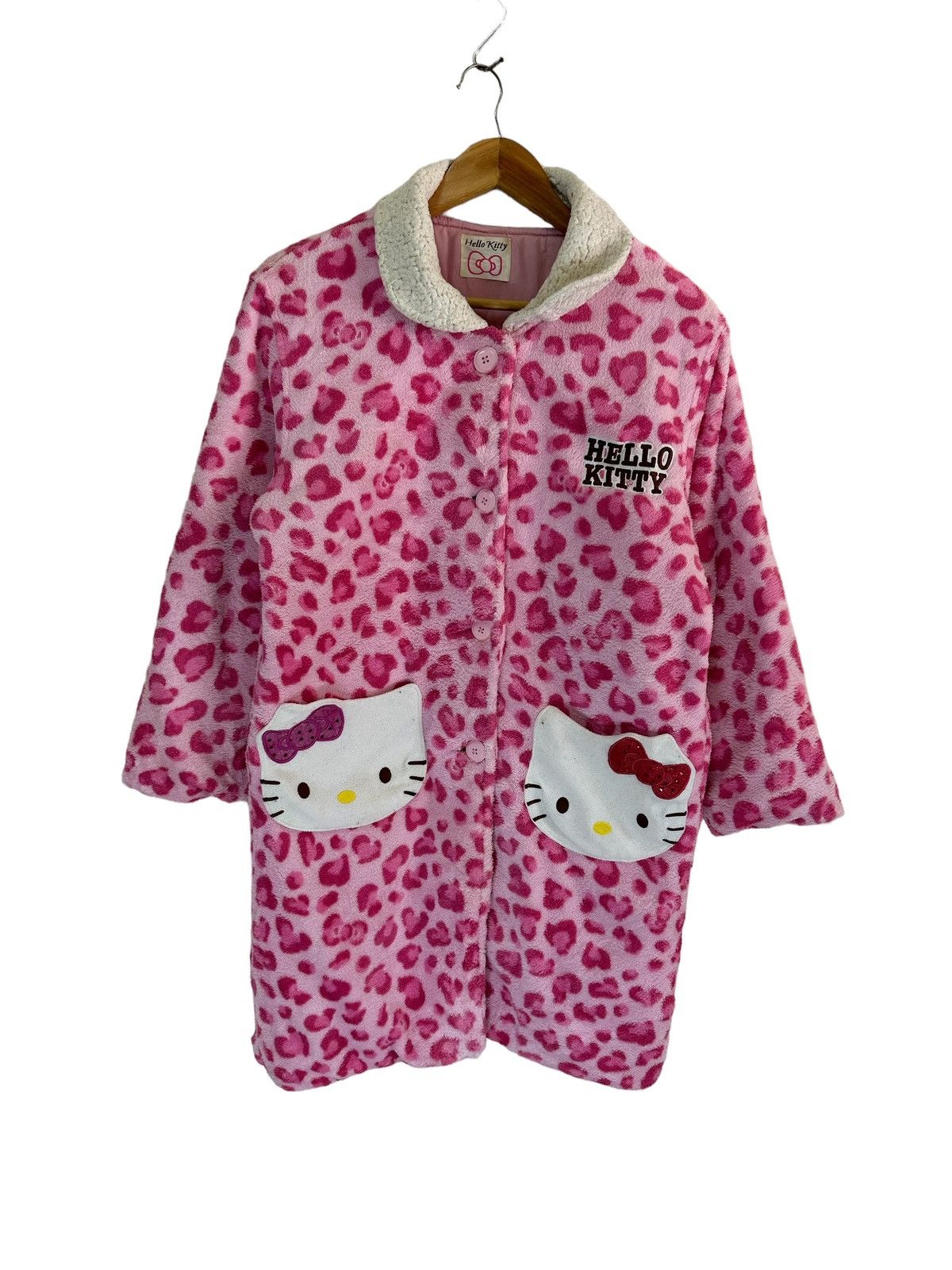 vintage hello kitty fleece pajamas full print