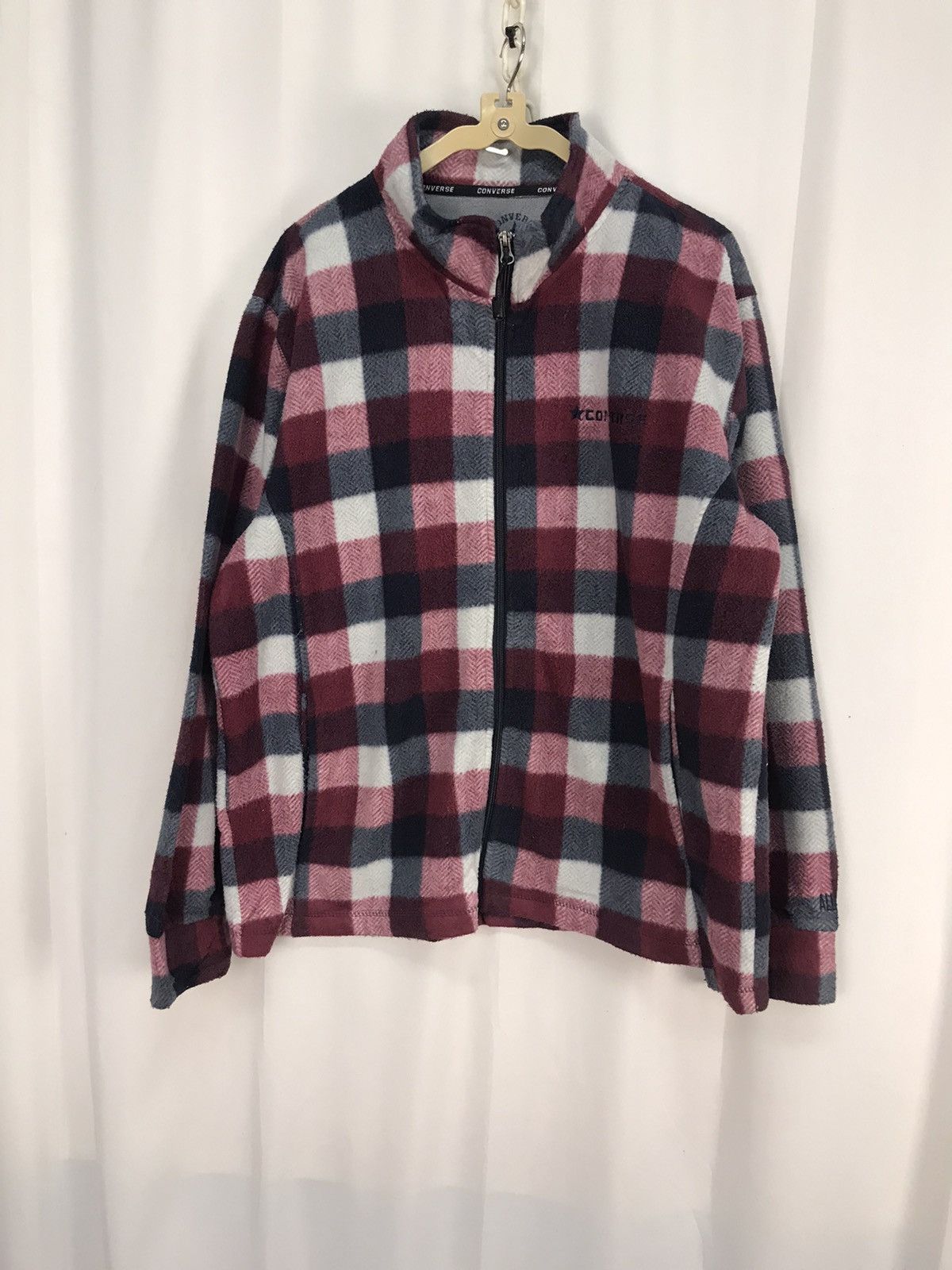 Converse Converse fleece zipper jacket Size US L / EU 52-54 / 3 - 7 Thumbnail