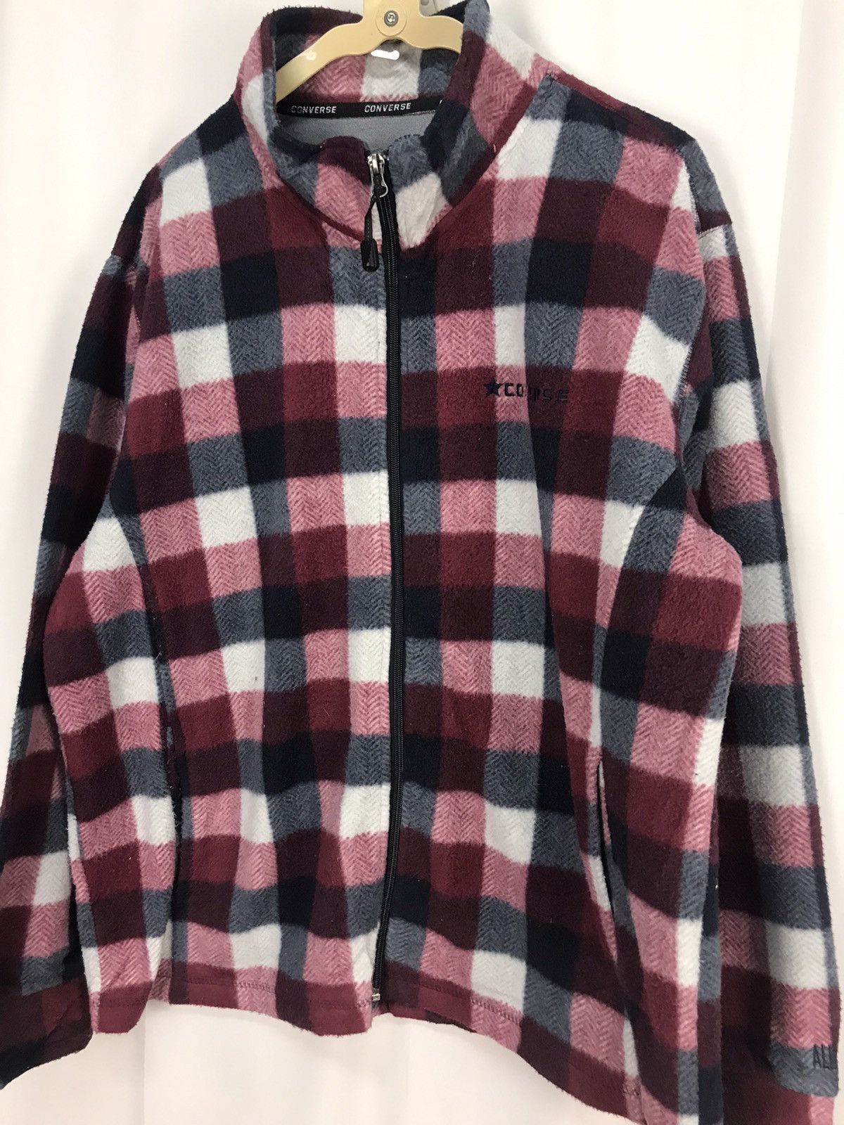 Converse Converse fleece zipper jacket Size US L / EU 52-54 / 3 - 5 Thumbnail