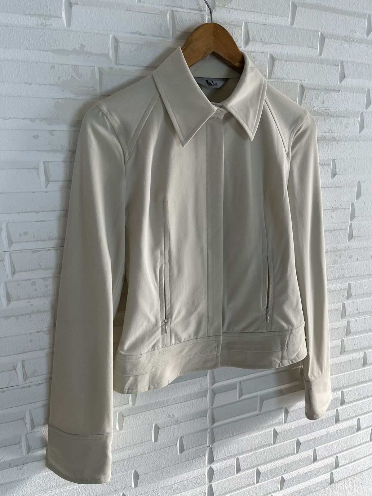 Karl Lagerfeld Vintage KARL LAGERFELD Cropped Jacket Chanel Fendi Size US S / EU 44-46 / 1 - 2 Thumbnail
