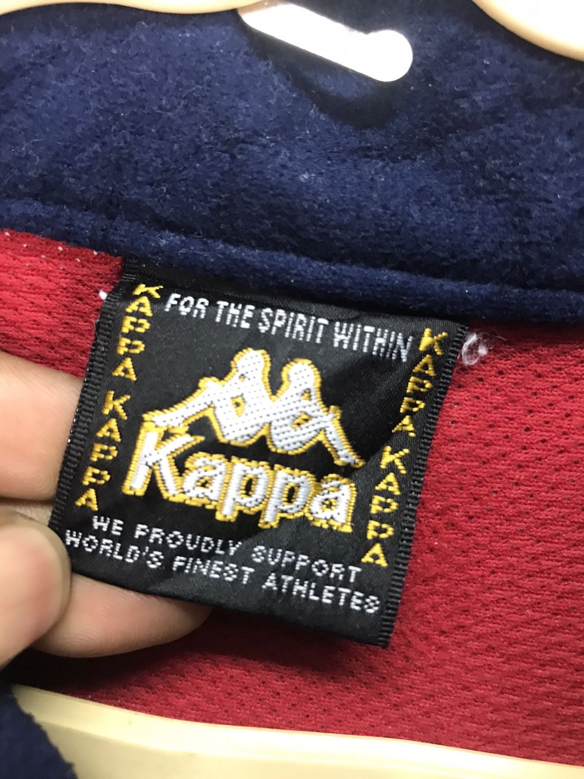 Kappa Kappa fleece zipper jacket Size US L / EU 52-54 / 3 - 4 Thumbnail