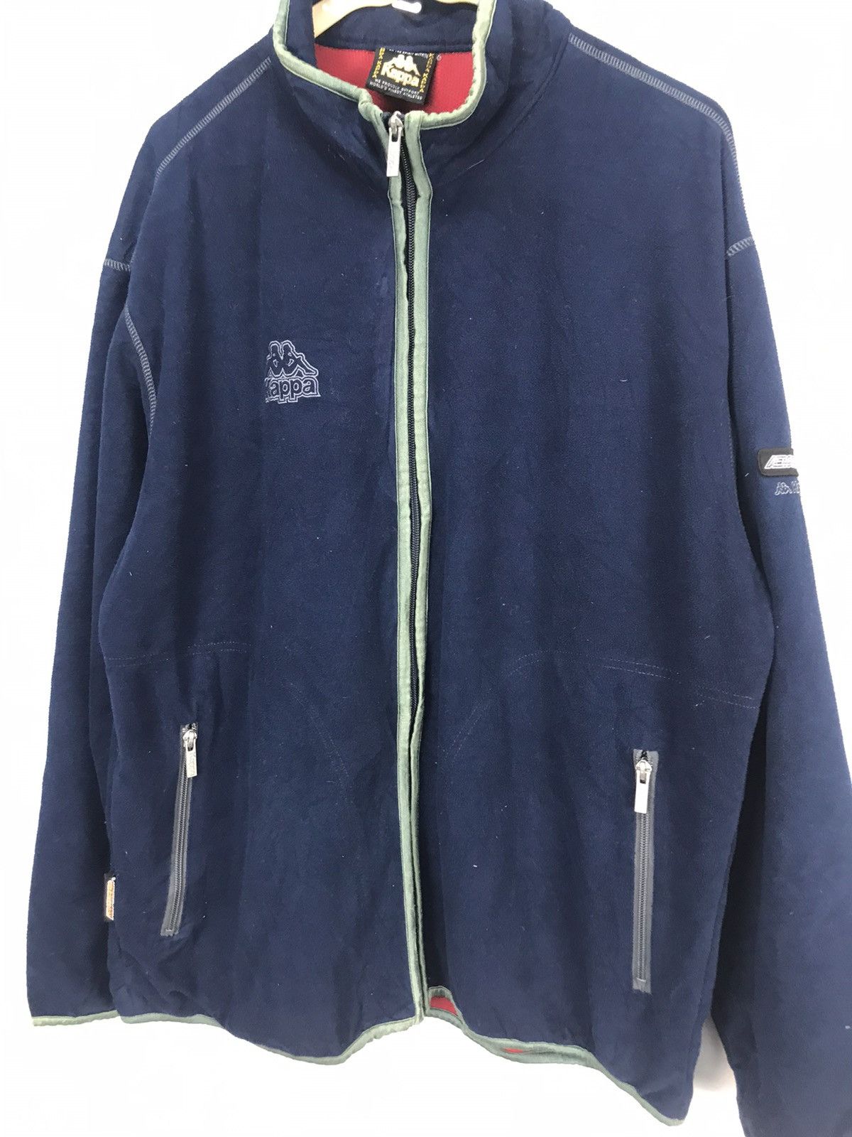Kappa Kappa fleece zipper jacket Size US L / EU 52-54 / 3 - 3 Thumbnail