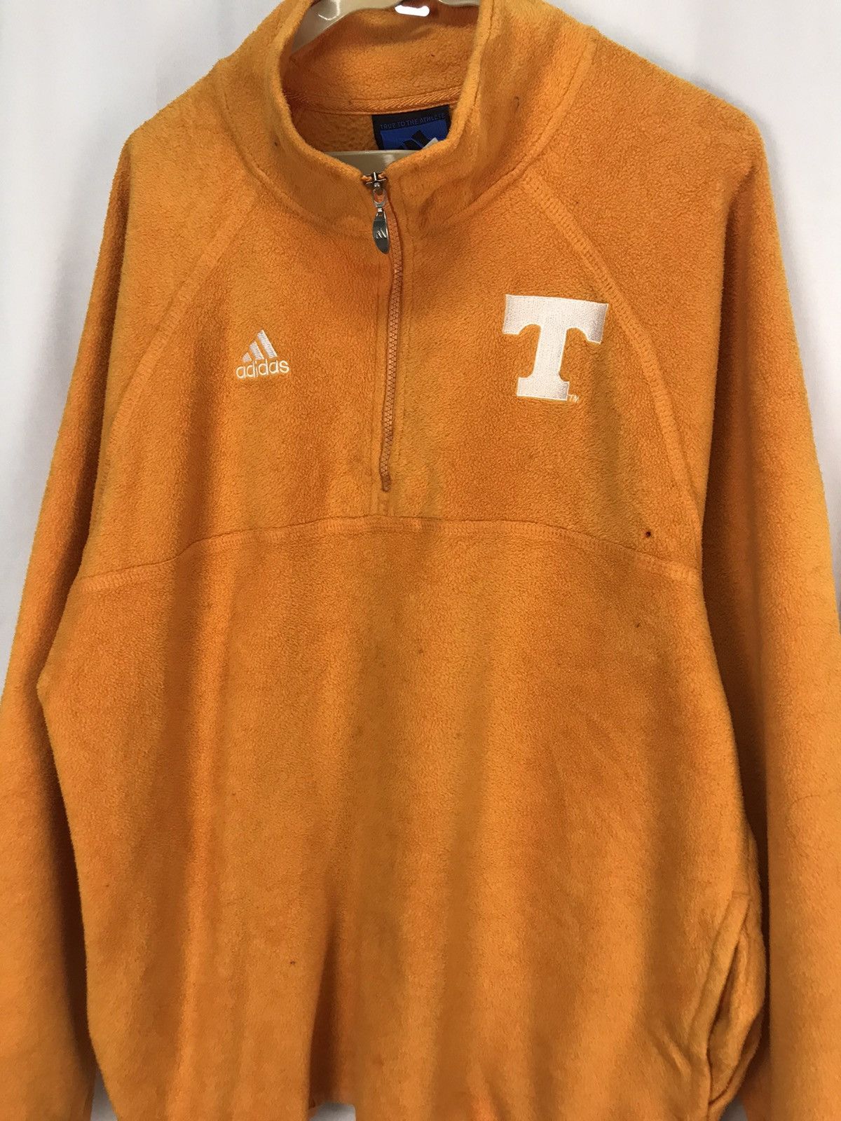 Adidas × Vintage Vintage adidas small logo half zipper fleece jacket Size US L / EU 52-54 / 3 - 7 Thumbnail