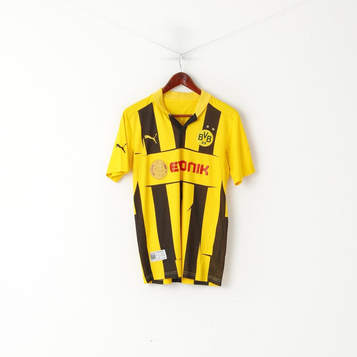 Puma Puma Men S Shirt Yellow BVB Dortmund Borussia 6732 Size US S / EU 44-46 / 1 - 1 Thumbnail