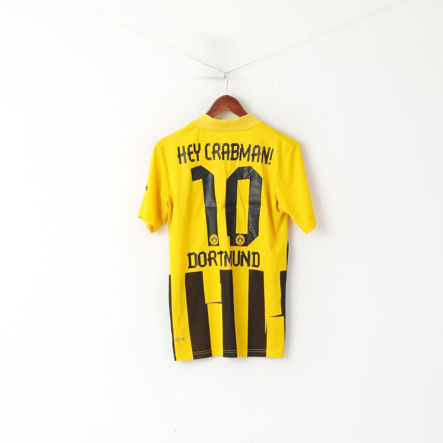 Puma Puma Men S Shirt Yellow BVB Dortmund Borussia 6732 Size US S / EU 44-46 / 1 - 5 Thumbnail