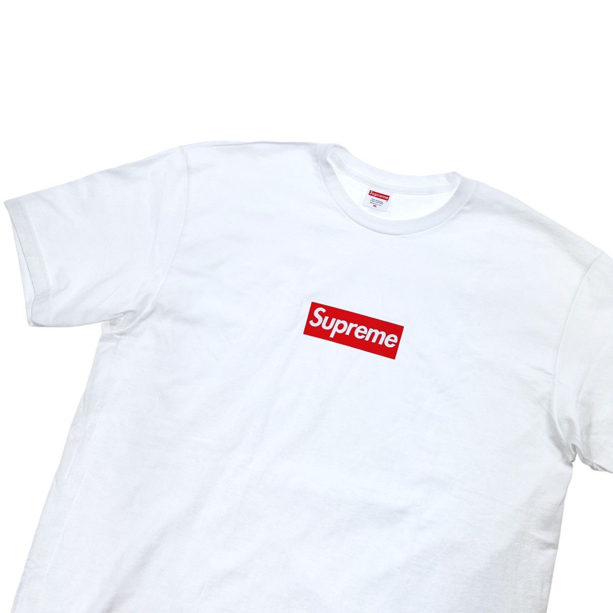 image of Supreme White F&f Box Logo T Shirt, Men's (Size XL)