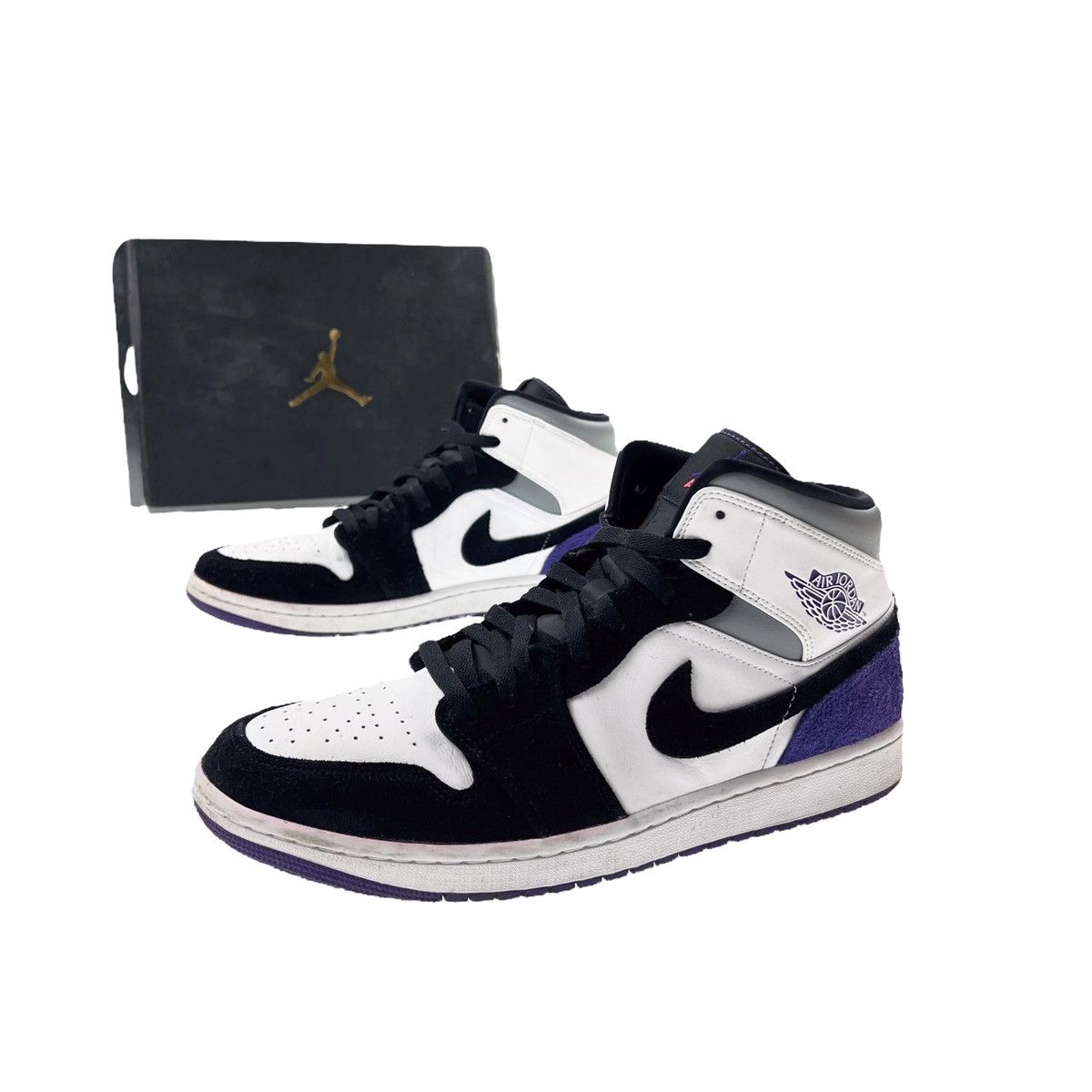 Nike Nike Air Jordan 1 Mid Purple Size US 11 / EU 44 - 1 Thumbnail