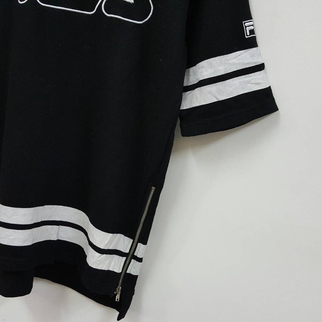 Fila × Vintage Vintage FILA big logo nice design black t-shirt Size US M / EU 48-50 / 2 - 3 Thumbnail