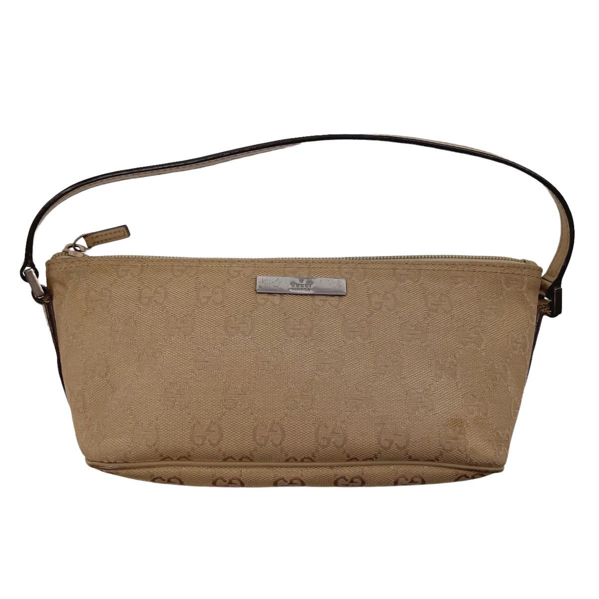 Gucci Gucci Beige Monogram Shoulder Bag Size ONE SIZE - 1 Thumbnail