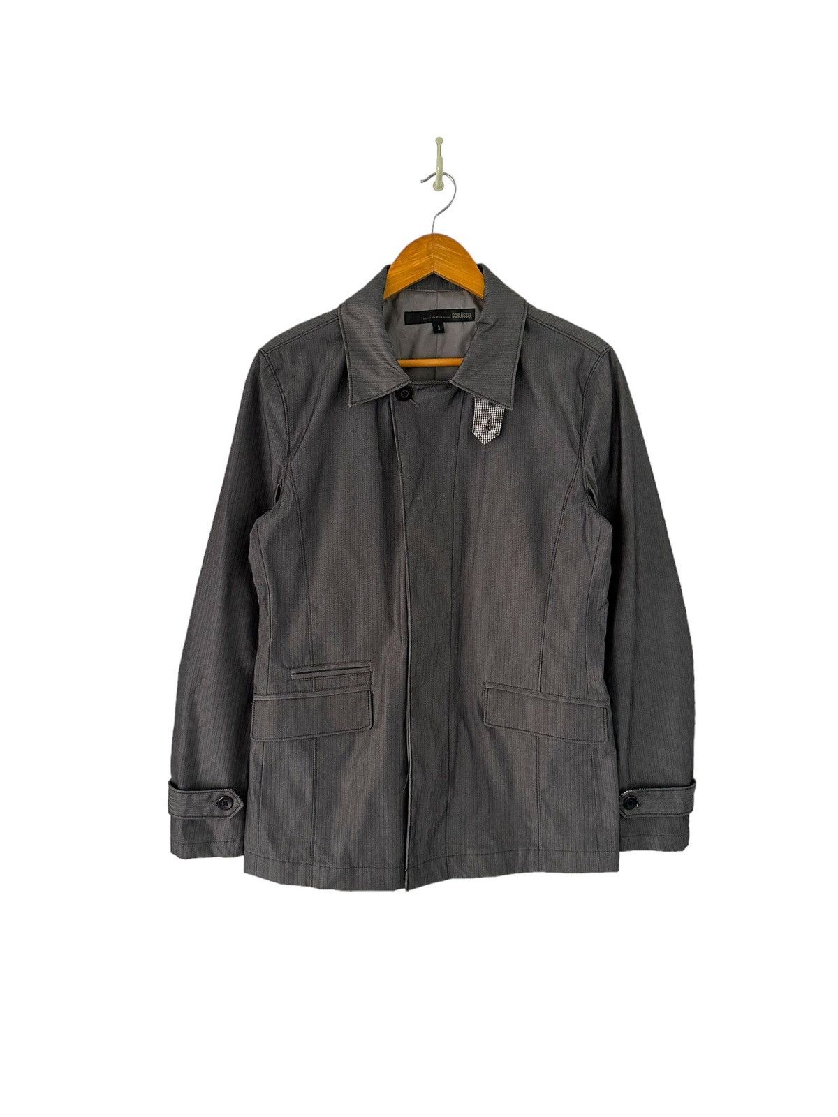 If Six Was Nine × Le Grande Bleu (L.G.B.) × Schlussel 2000s Schlussel button casual jacket Size US M / EU 48-50 / 2 - 3 Thumbnail