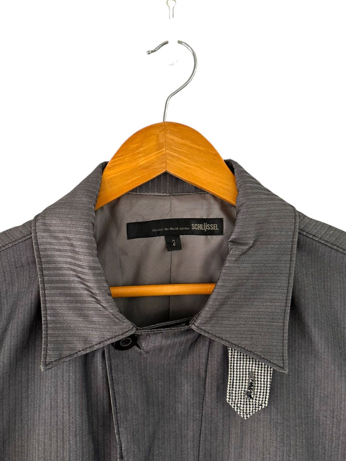 If Six Was Nine × Le Grande Bleu (L.G.B.) × Schlussel 2000s Schlussel button casual jacket Size US M / EU 48-50 / 2 - 10 Thumbnail