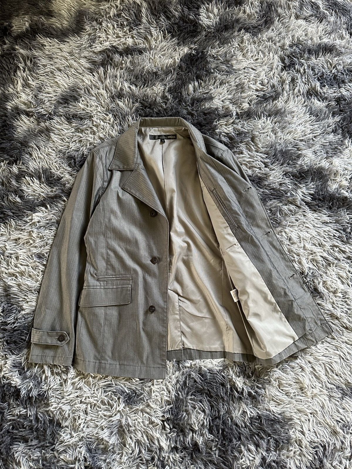 If Six Was Nine × Le Grande Bleu (L.G.B.) × Schlussel 2000s Schlussel button casual jacket Size US M / EU 48-50 / 2 - 14 Thumbnail