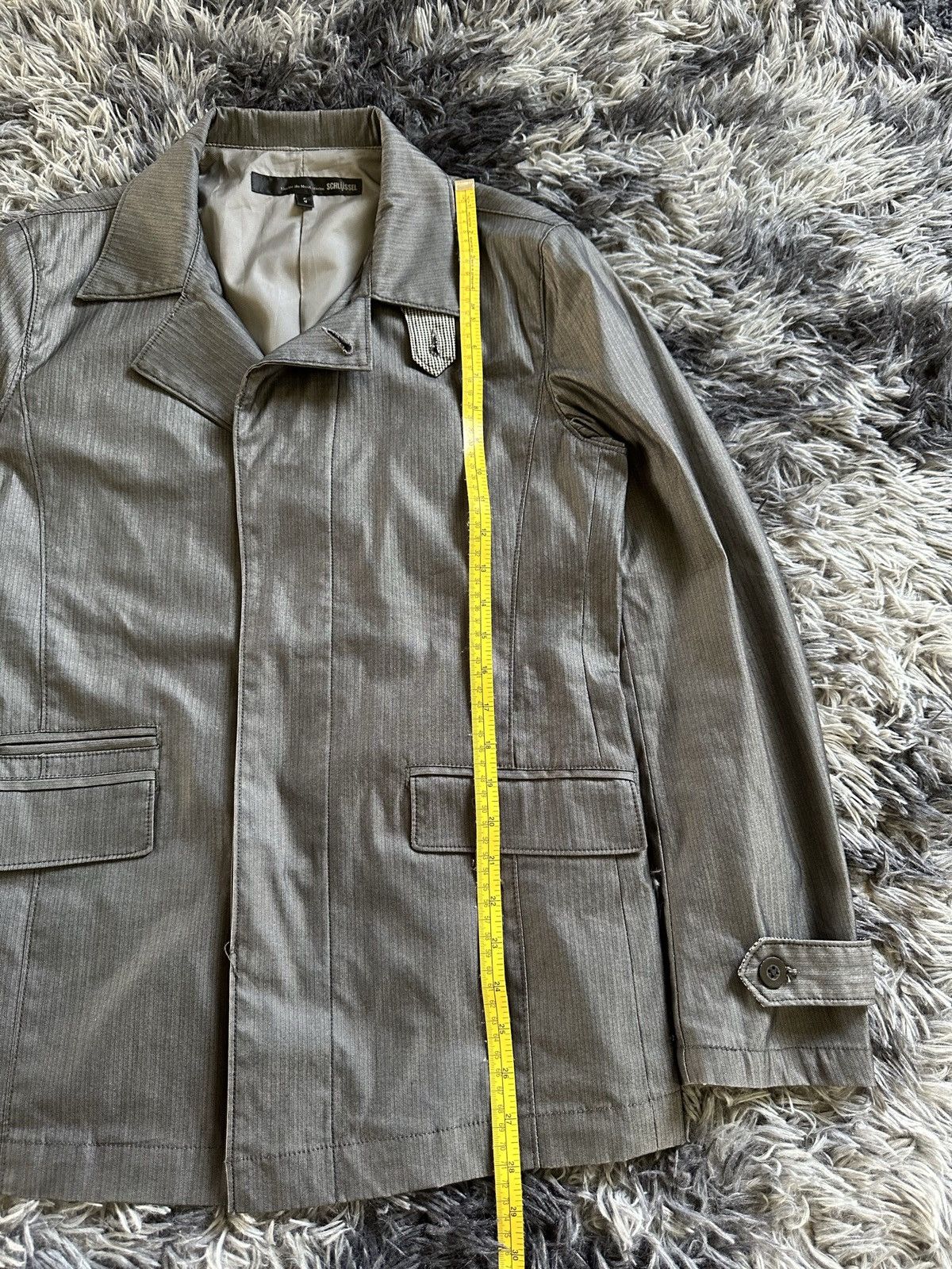 If Six Was Nine × Le Grande Bleu (L.G.B.) × Schlussel 2000s Schlussel button casual jacket Size US M / EU 48-50 / 2 - 18 Thumbnail