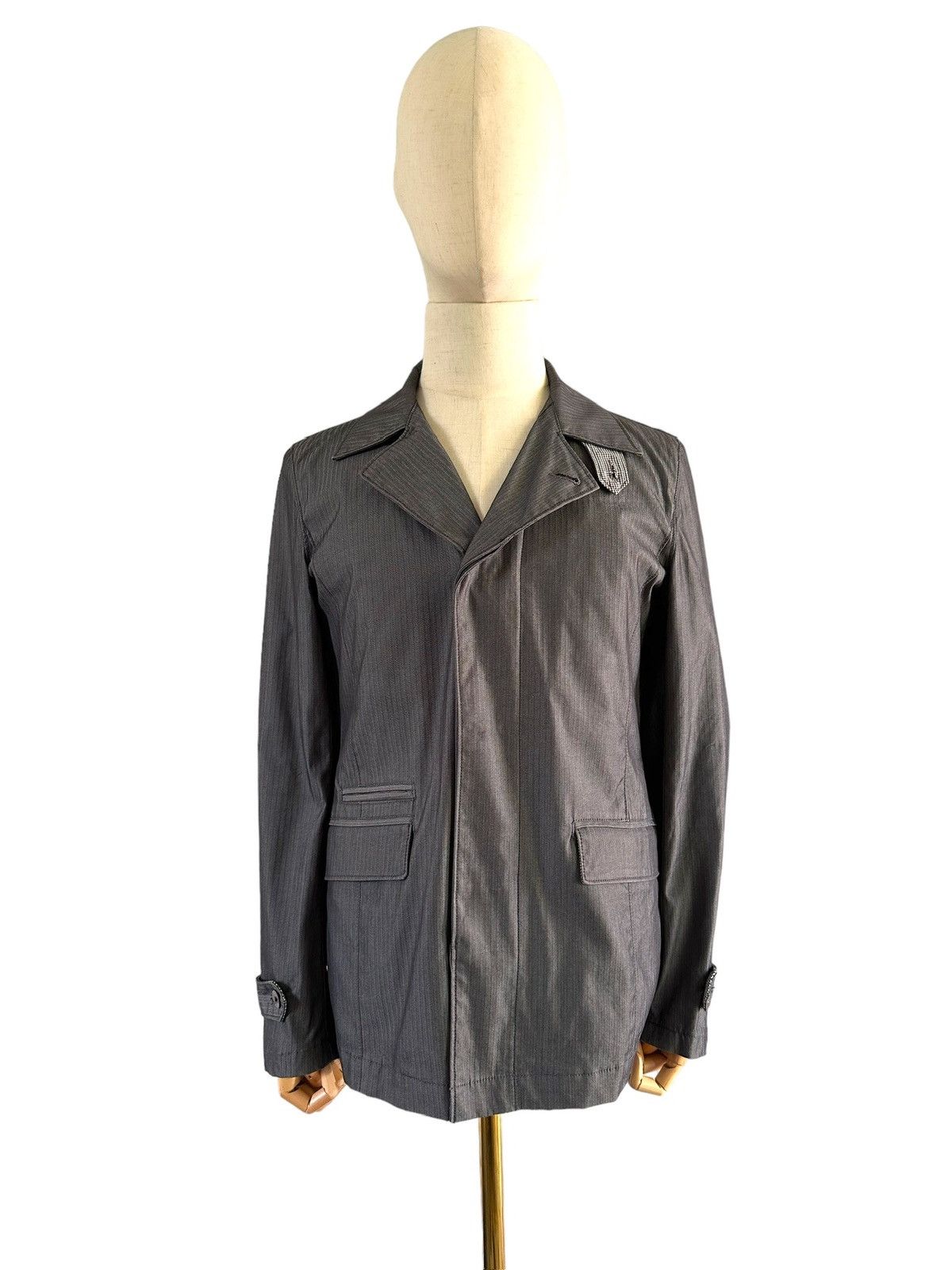 If Six Was Nine × Le Grande Bleu (L.G.B.) × Schlussel 2000s Schlussel button casual jacket Size US M / EU 48-50 / 2 - 2 Thumbnail