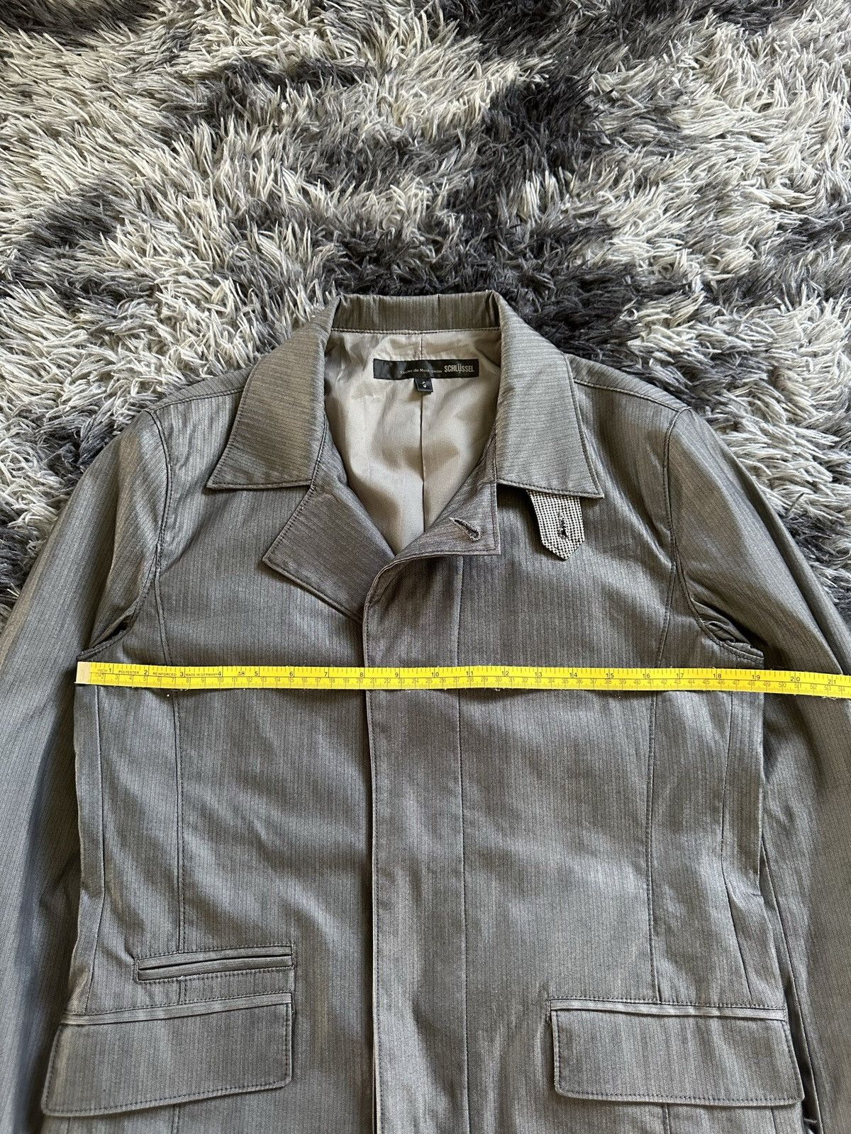 If Six Was Nine × Le Grande Bleu (L.G.B.) × Schlussel 2000s Schlussel button casual jacket Size US M / EU 48-50 / 2 - 15 Thumbnail