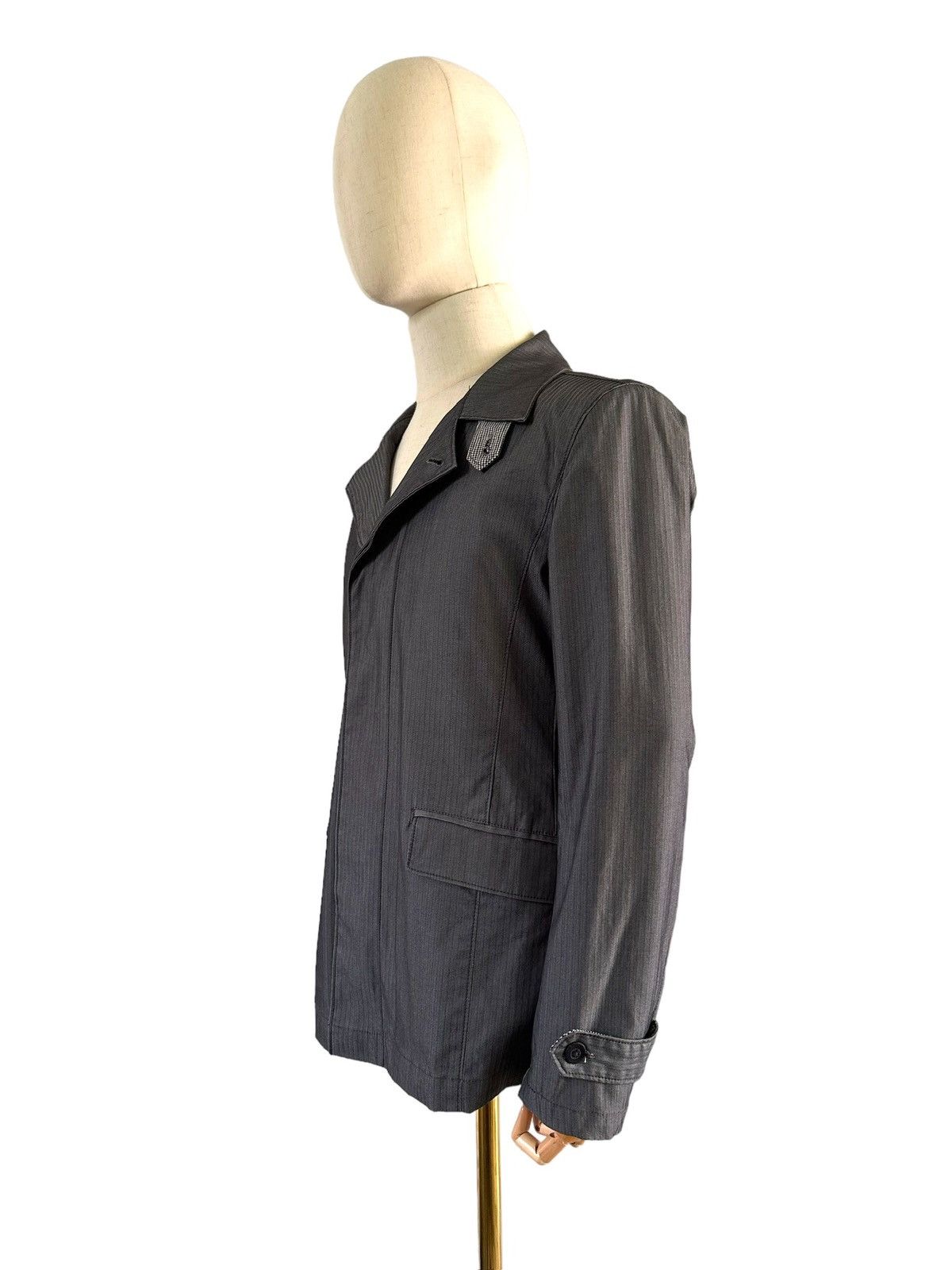 If Six Was Nine × Le Grande Bleu (L.G.B.) × Schlussel 2000s Schlussel button casual jacket Size US M / EU 48-50 / 2 - 7 Thumbnail
