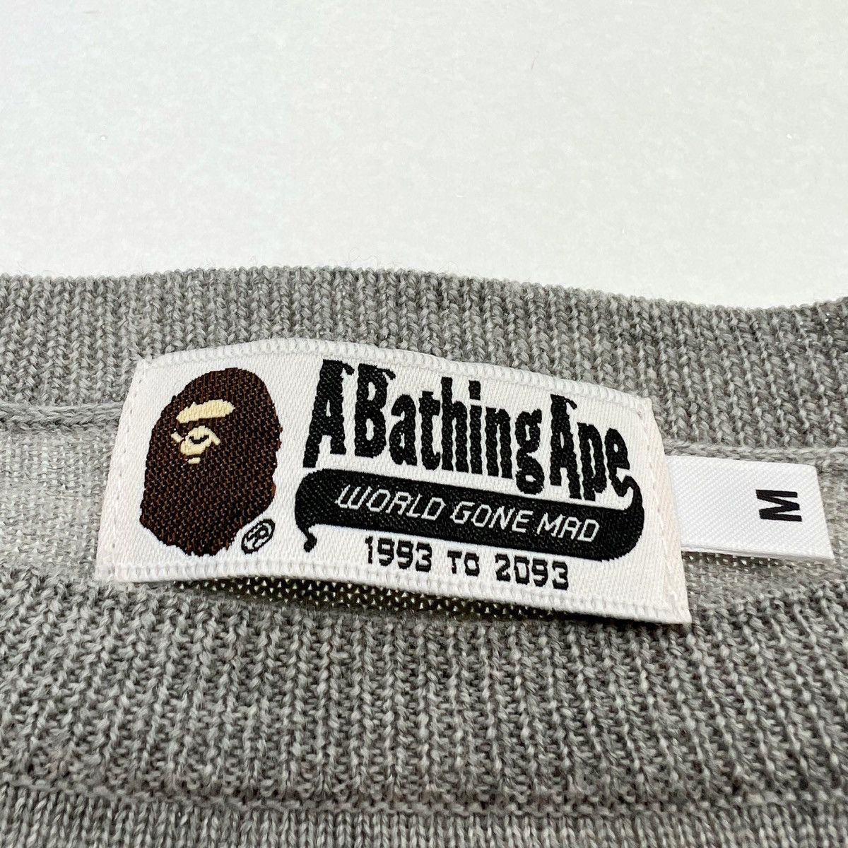 Bape Bape Grey Sweater Size US M / EU 48-50 / 2 - 3 Thumbnail