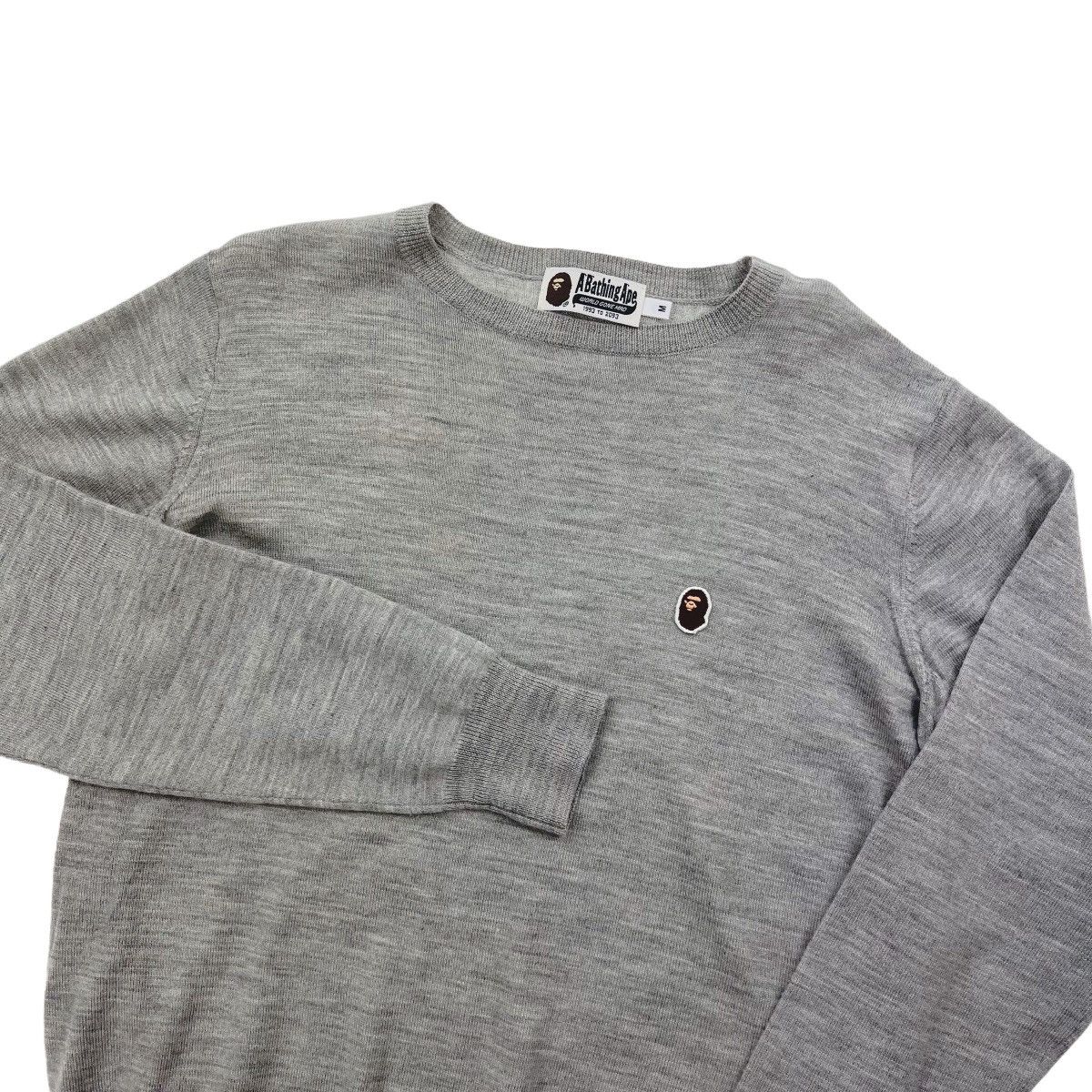 Bape Bape Grey Sweater Size US M / EU 48-50 / 2 - 1 Thumbnail
