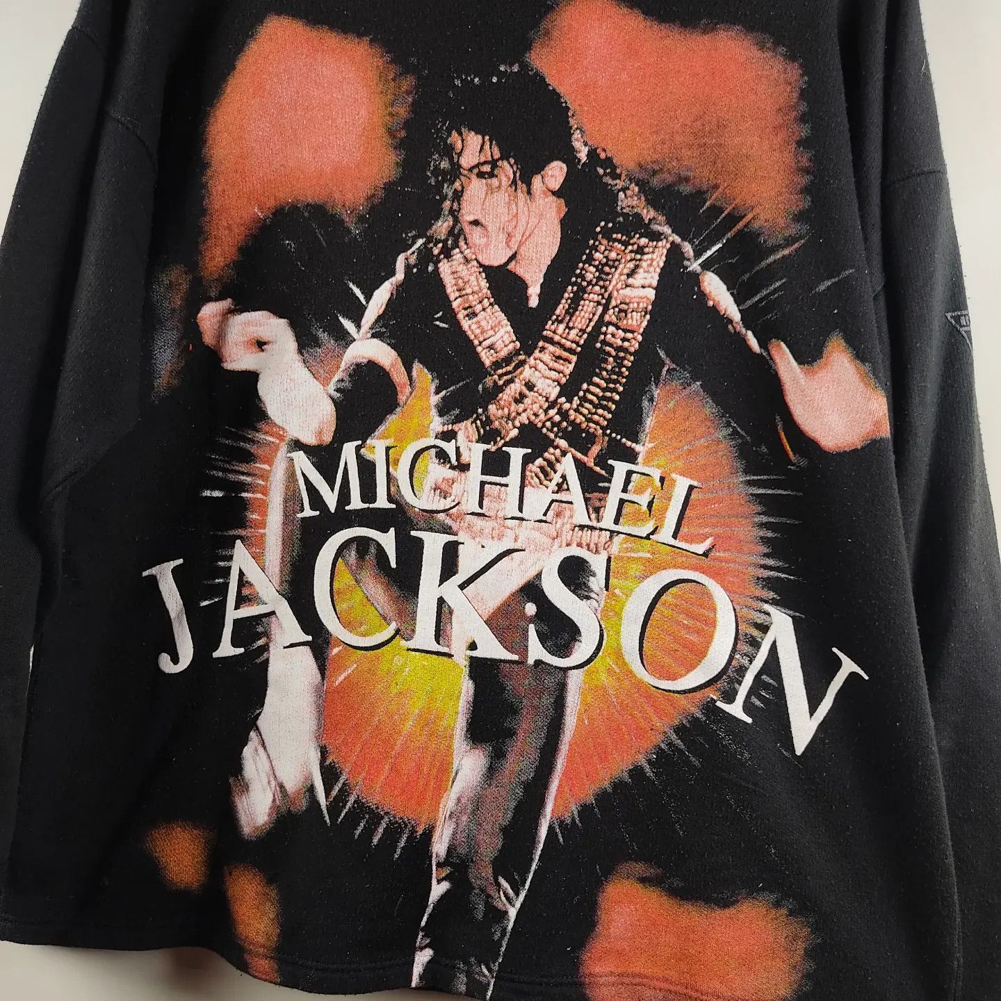 Band Tees × Michael Jackson × Vintage 90's Michael Jackson King Of Pop Hoodie Size US L / EU 52-54 / 3 - 3 Thumbnail