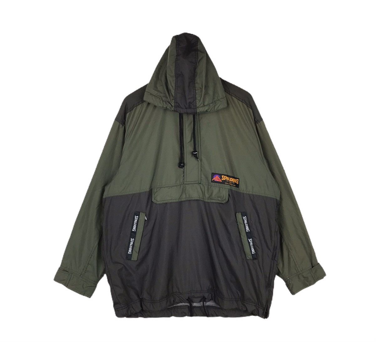 Spalding × Vintage Vintage Spalding Half Zipper Jacket Kangaroo Pocket Size US L / EU 52-54 / 3 - 1 Thumbnail