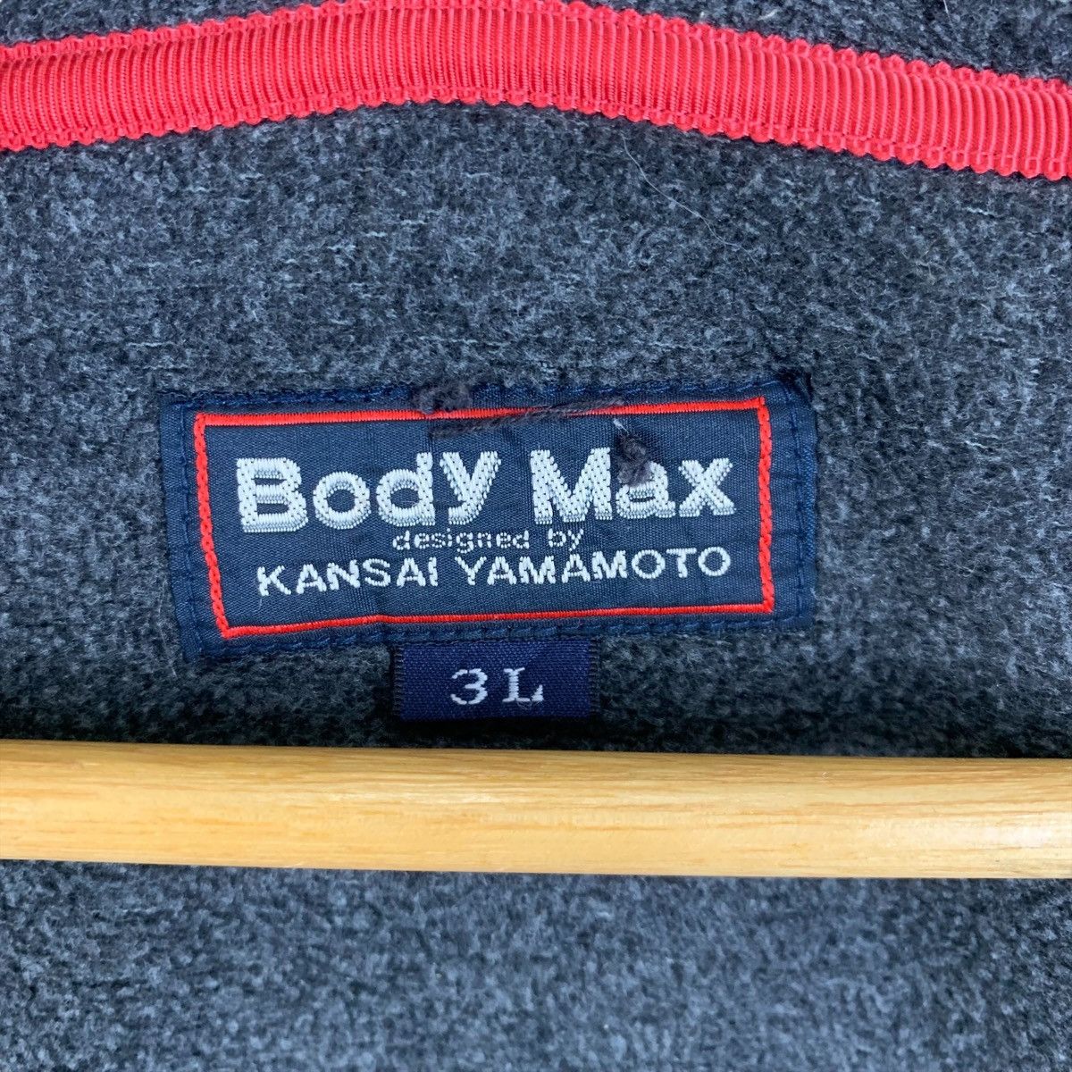 Japanese Brand × Kansai Yamamoto × Vintage Vintage KANSAI YAMAMOTO Body Max Japanese Fleece Sweaters Size US L / EU 52-54 / 3 - 6 Thumbnail