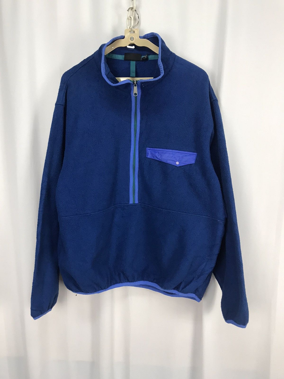 Patagonia × Vintage 🔥BEST OFFER 🔥vintage Patagonia fleece half zipper jacket Size US L / EU 52-54 / 3 - 11 Thumbnail
