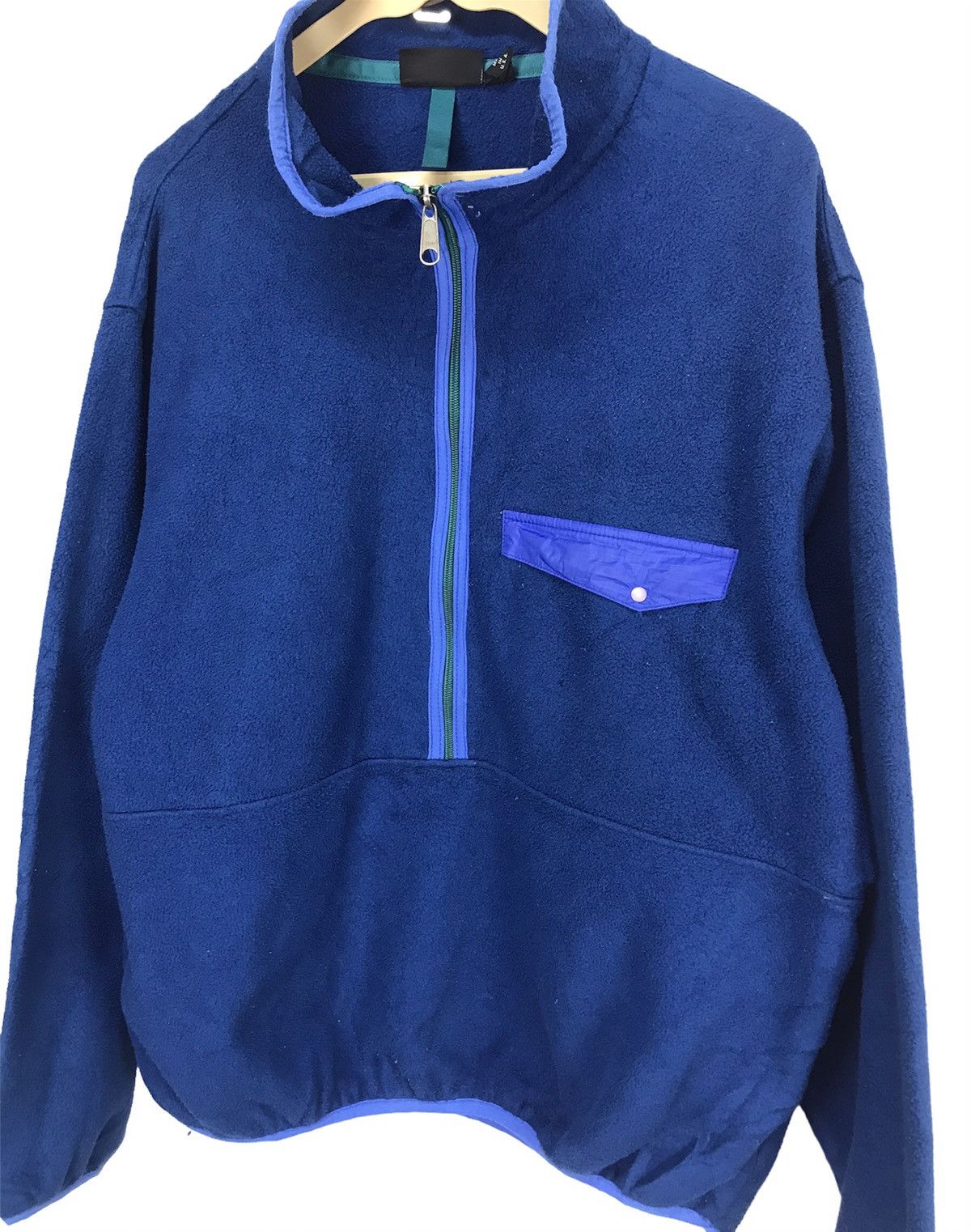 Patagonia × Vintage 🔥BEST OFFER 🔥vintage Patagonia fleece half zipper jacket Size US L / EU 52-54 / 3 - 1 Thumbnail
