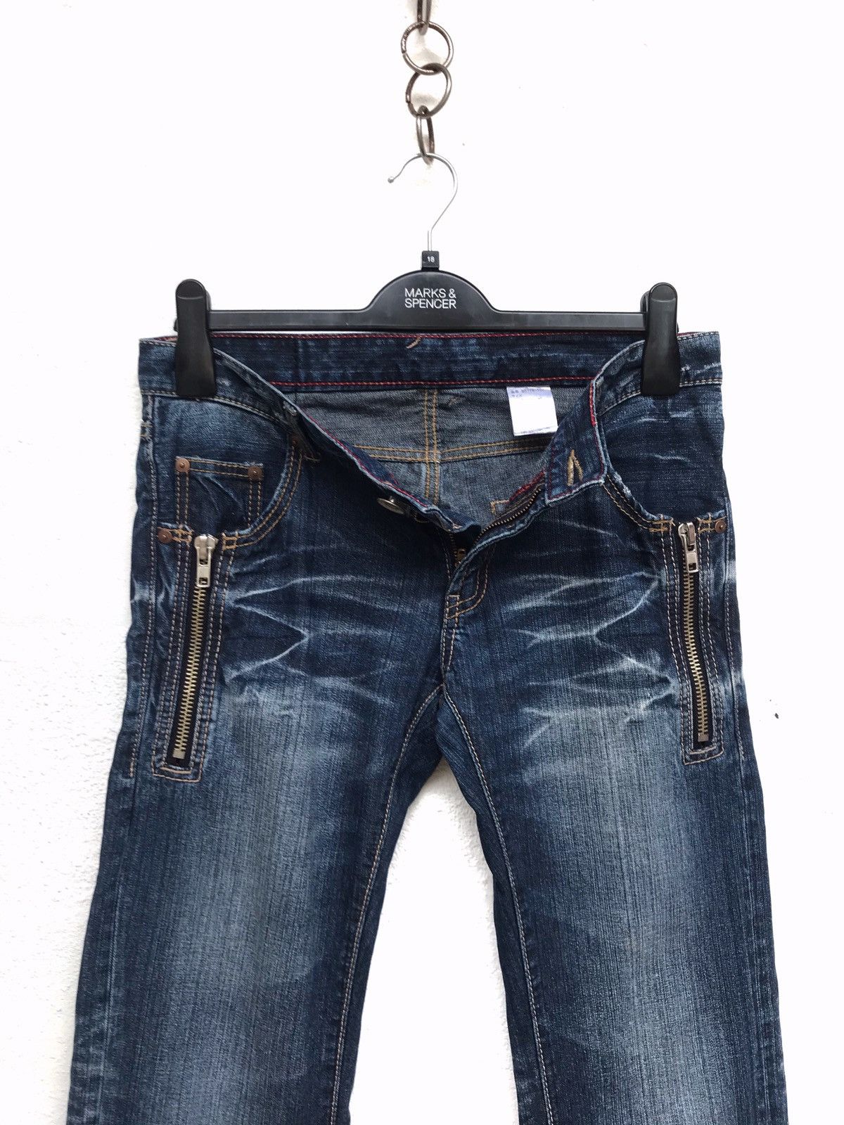 Other × Vintage 🔥Nice Style Jeans With Zipper Pocket Size US 32 / EU 48 - 3 Thumbnail