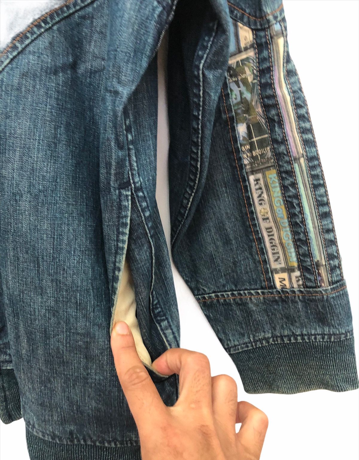 Beams Plus × Rap Tees × Vintage Beams Jacket Pachwork DJ shim one + Tsu-Chin rare designer Size US L / EU 52-54 / 3 - 5 Thumbnail