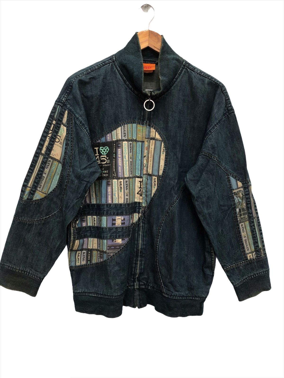 Beams Plus × Rap Tees × Vintage Beams Jacket Pachwork DJ shim one + Tsu-Chin rare designer Size US L / EU 52-54 / 3 - 1 Thumbnail
