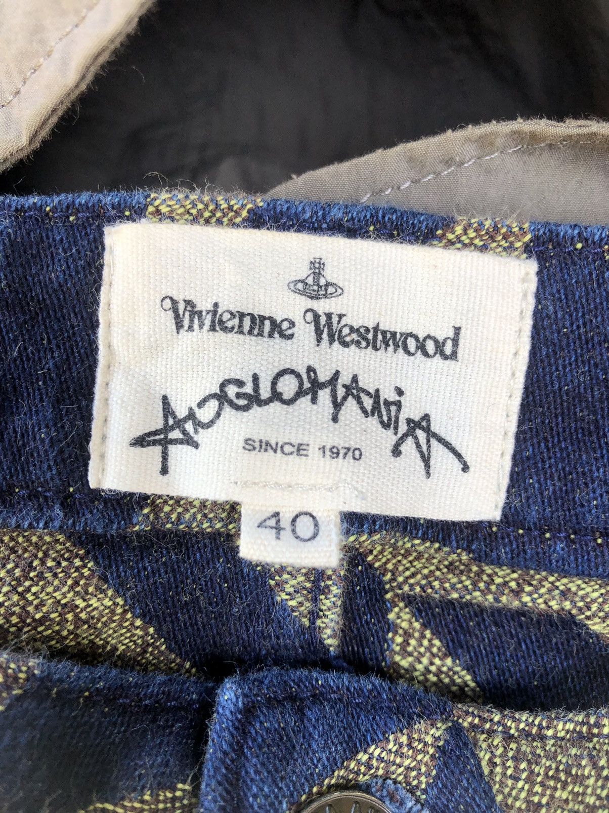 Vivienne Westwood Rare Vivienne Westwood Vector Houndstooth Distressed Pant Size US 28 / EU 44 - 16 Thumbnail