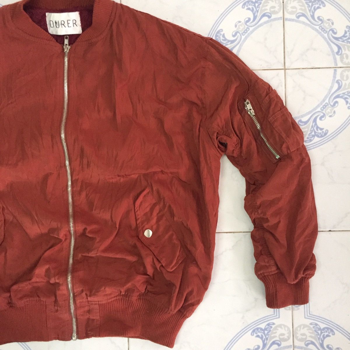 Japanese Brand Durer Bomber Design Style Jacket With Fleece Inner Size US L / EU 52-54 / 3 - 2 Thumbnail