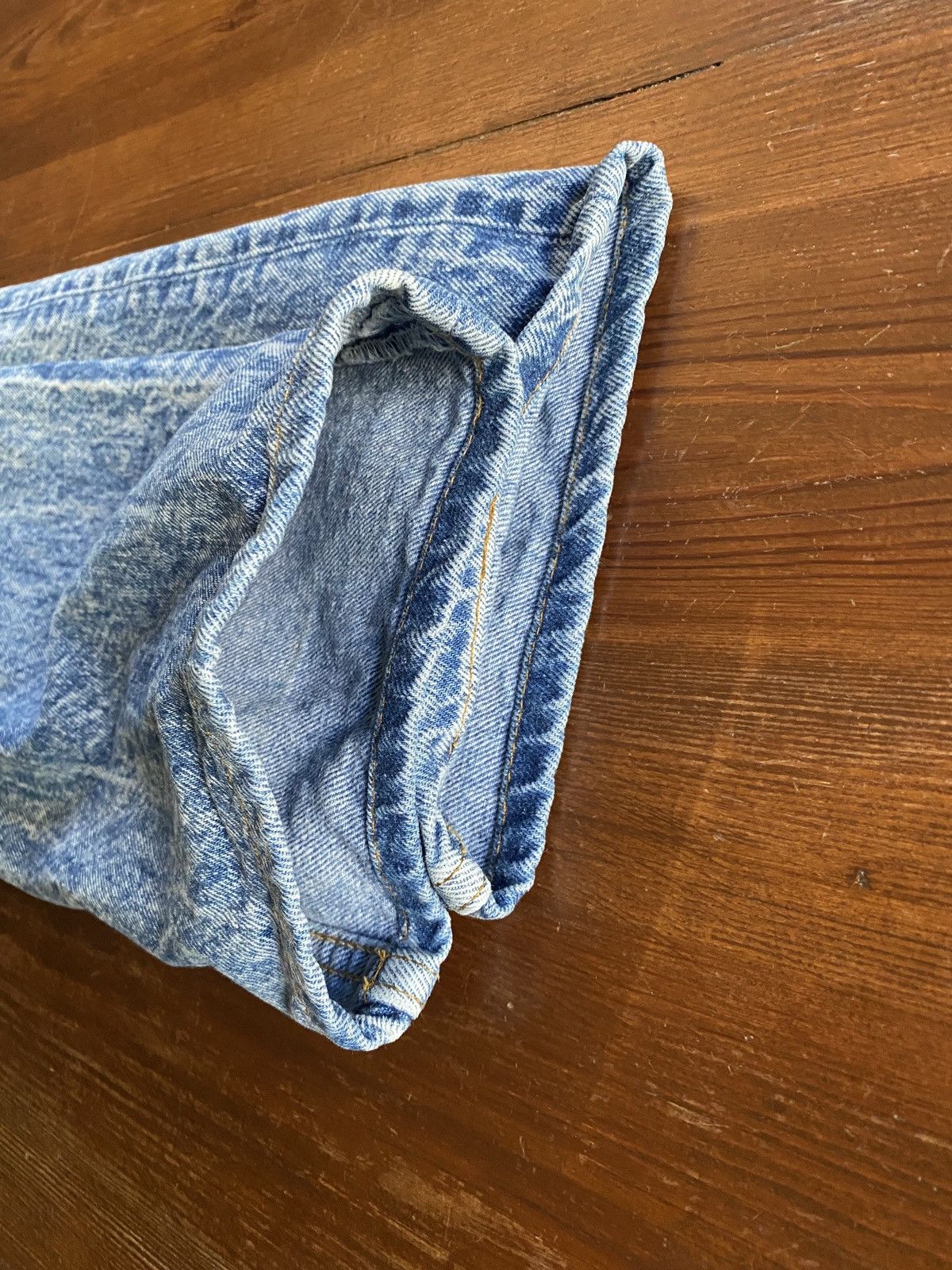 Levi's Vintage 80’s Levi’s 501 Acid Wash Denim Jeans 28x30 Size US 28 / EU 44 - 17 Thumbnail