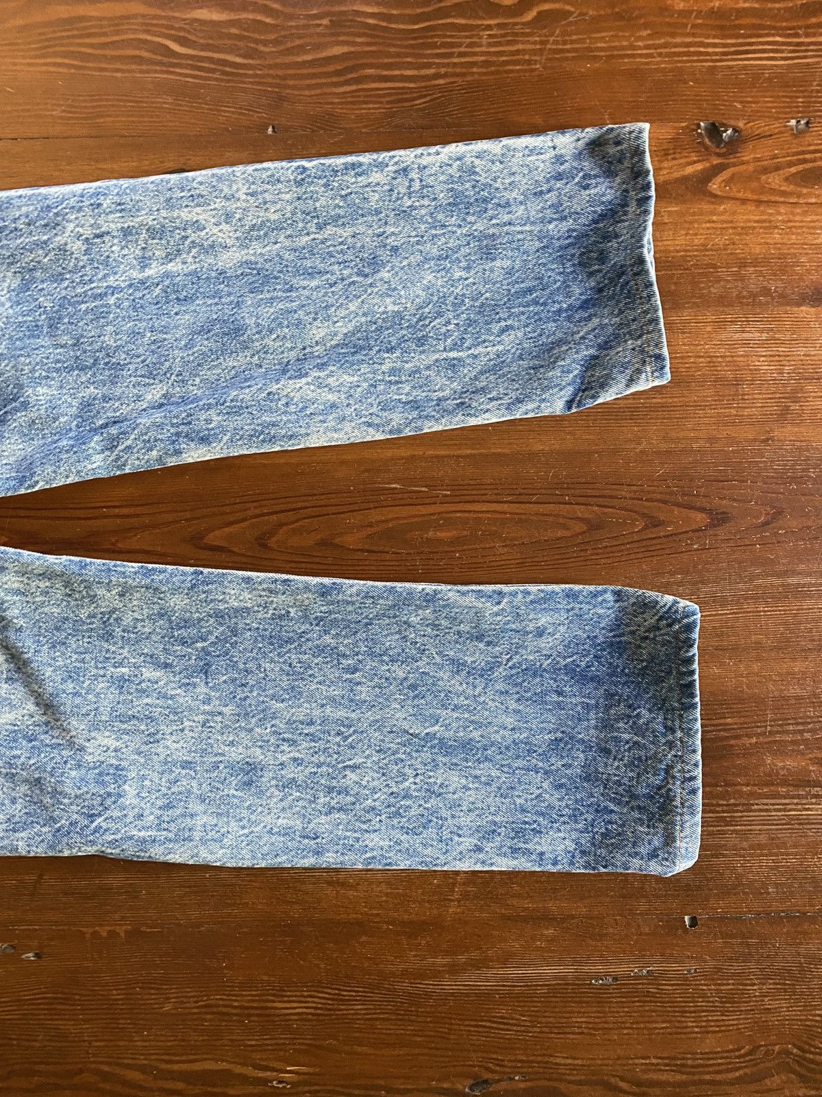 Levi's Vintage 80’s Levi’s 501 Acid Wash Denim Jeans 28x30 Size US 28 / EU 44 - 2 Thumbnail