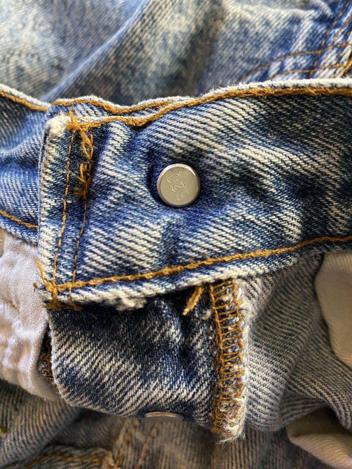 Levi's Vintage 80’s Levi’s 501 Acid Wash Denim Jeans 28x30 Size US 28 / EU 44 - 13 Thumbnail