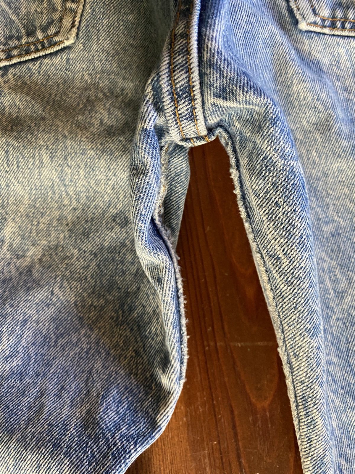 Levi's Vintage 80’s Levi’s 501 Acid Wash Denim Jeans 28x30 Size US 28 / EU 44 - 6 Thumbnail