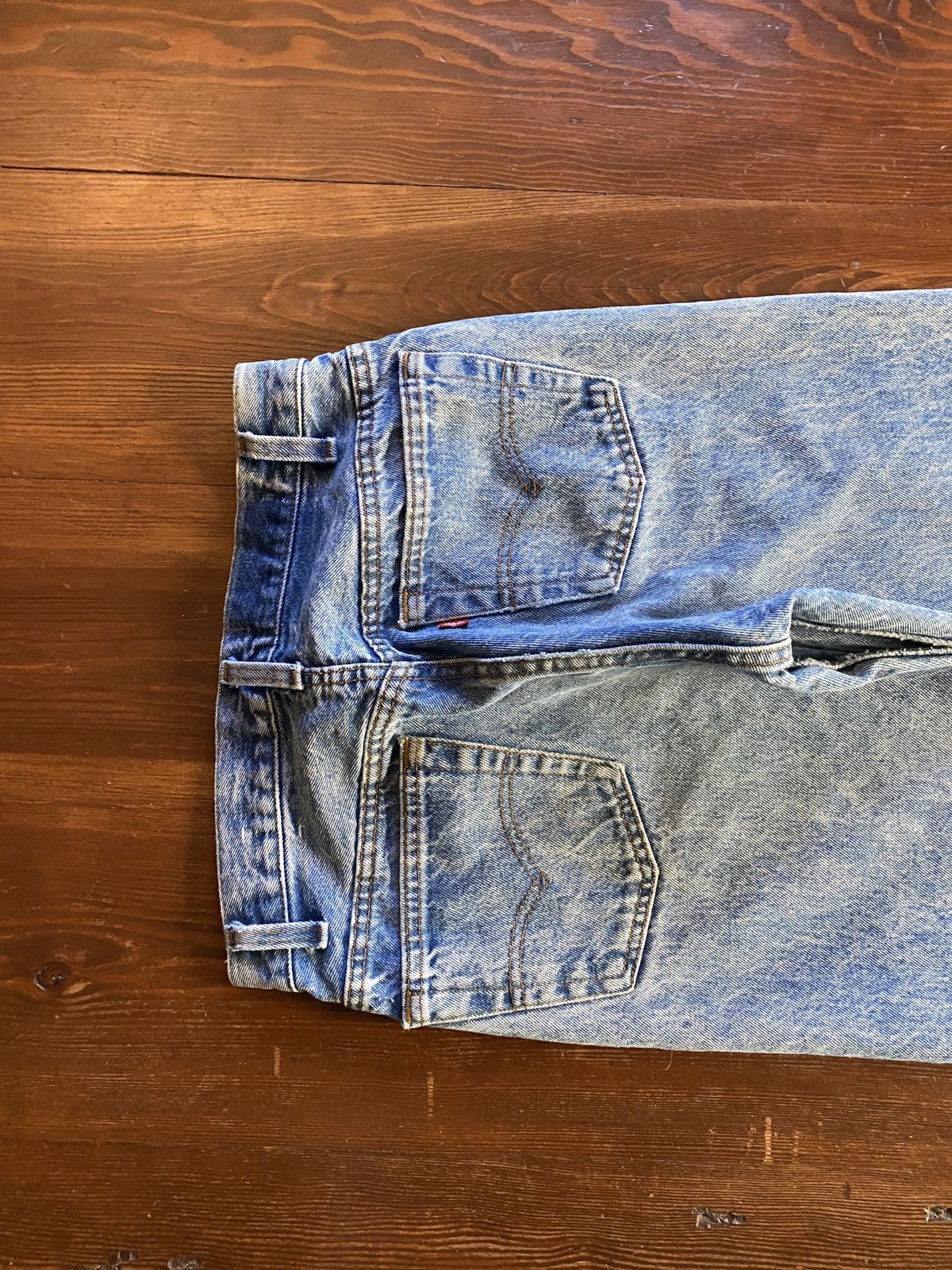 Levi's Vintage 80’s Levi’s 501 Acid Wash Denim Jeans 28x30 Size US 28 / EU 44 - 4 Thumbnail