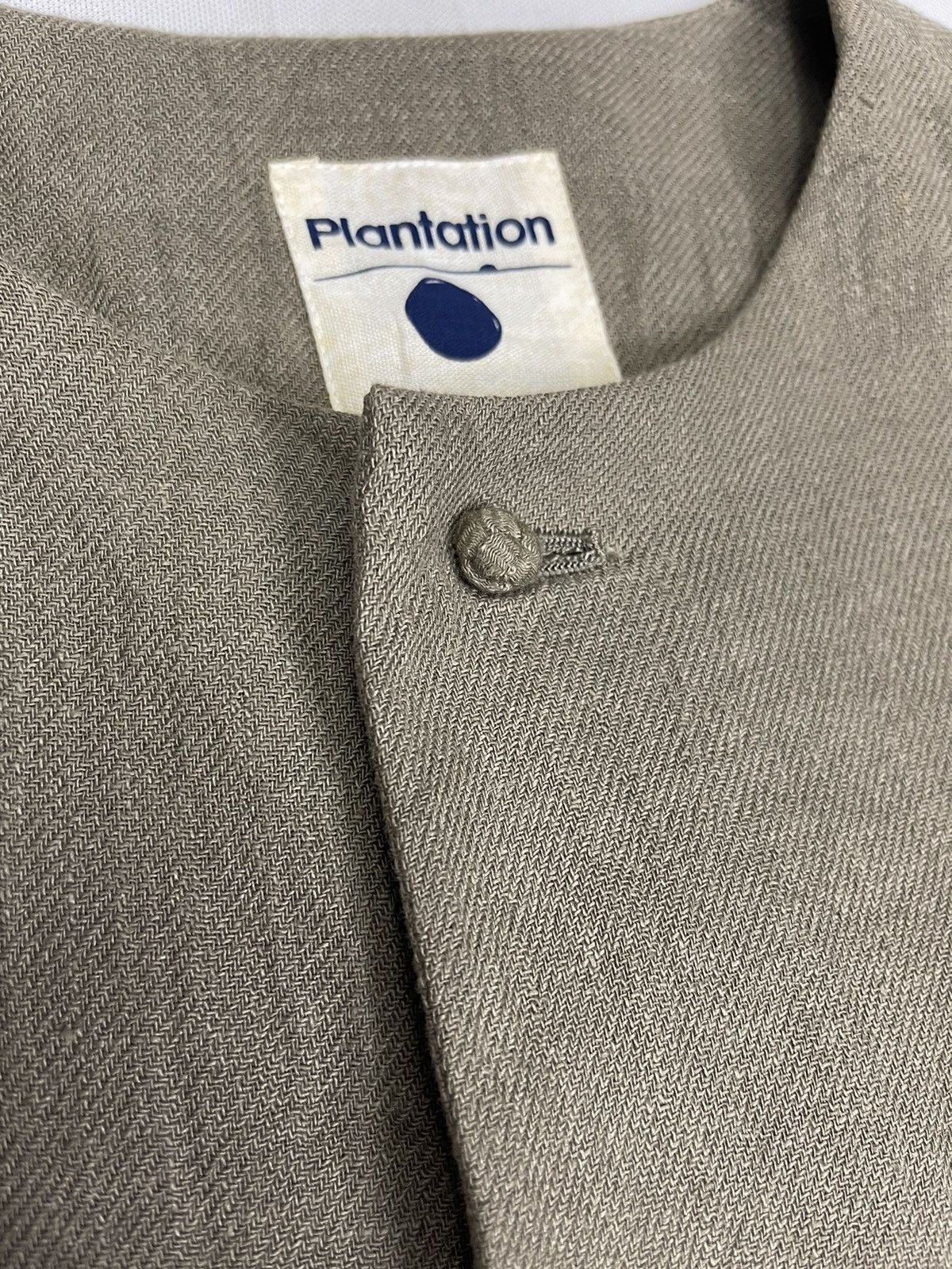 Issey Miyake ISSEY MIYAKE PLANTATION LINEN CROPPED JACKET Size US M / EU 48-50 / 2 - 12 Thumbnail