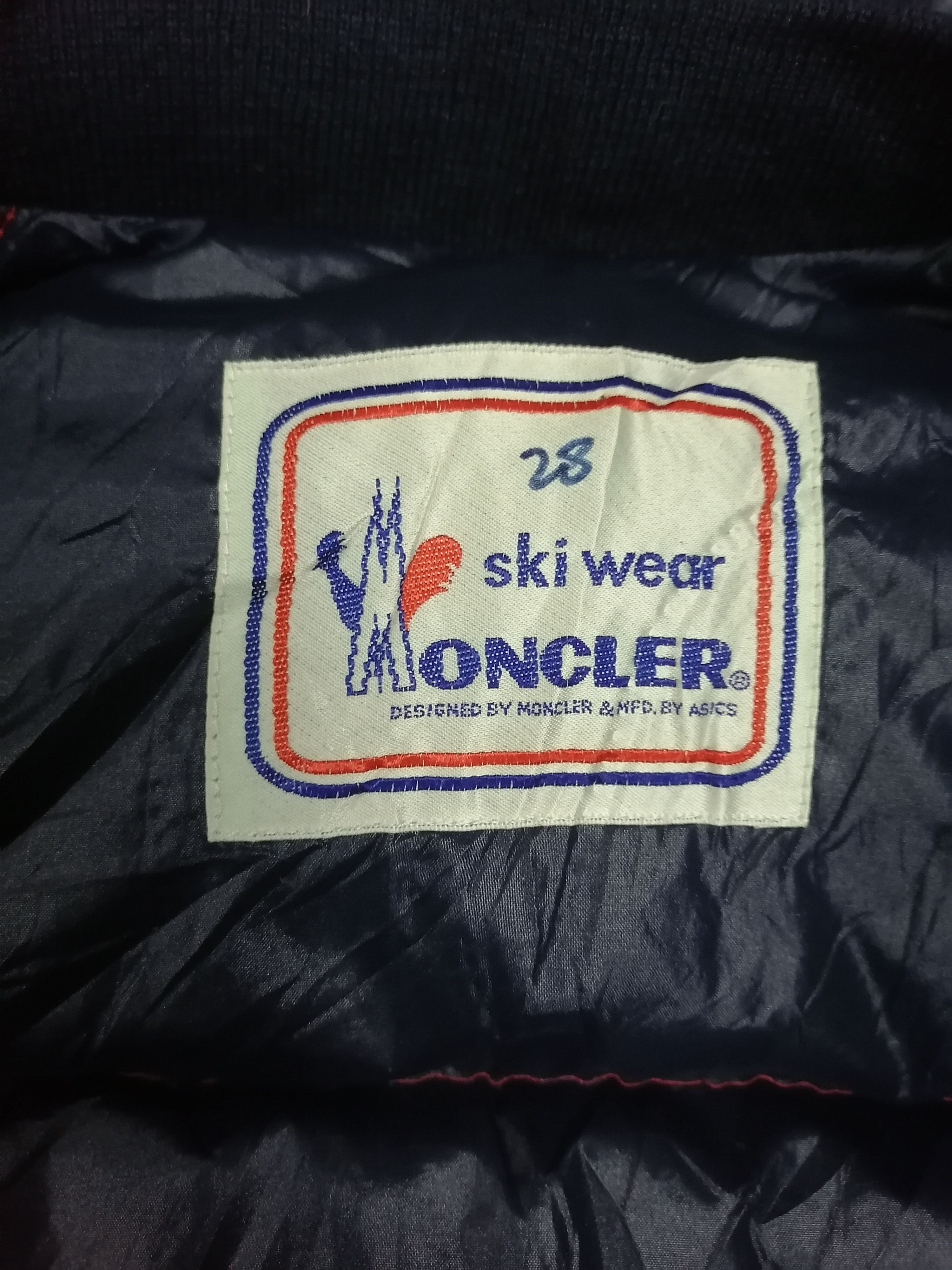 Asics × Moncler × Vintage 🔥Vintage Moncler Ski Wear Bomber Puffer Jackets Size US S / EU 44-46 / 1 - 7 Thumbnail