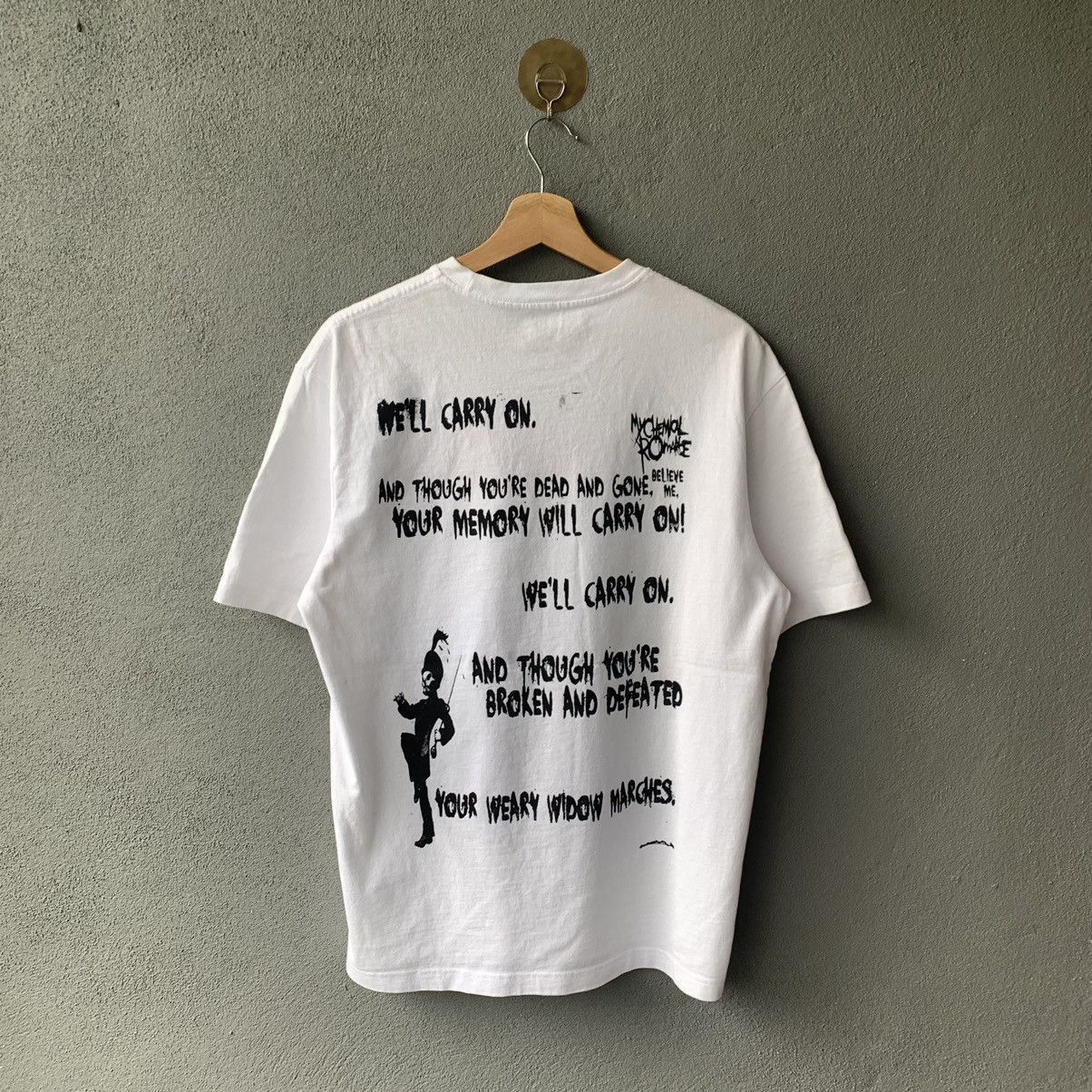 Band Tees My Chemical Romance Welcome To The Black Parade White Tees Size US M / EU 48-50 / 2 - 4 Thumbnail