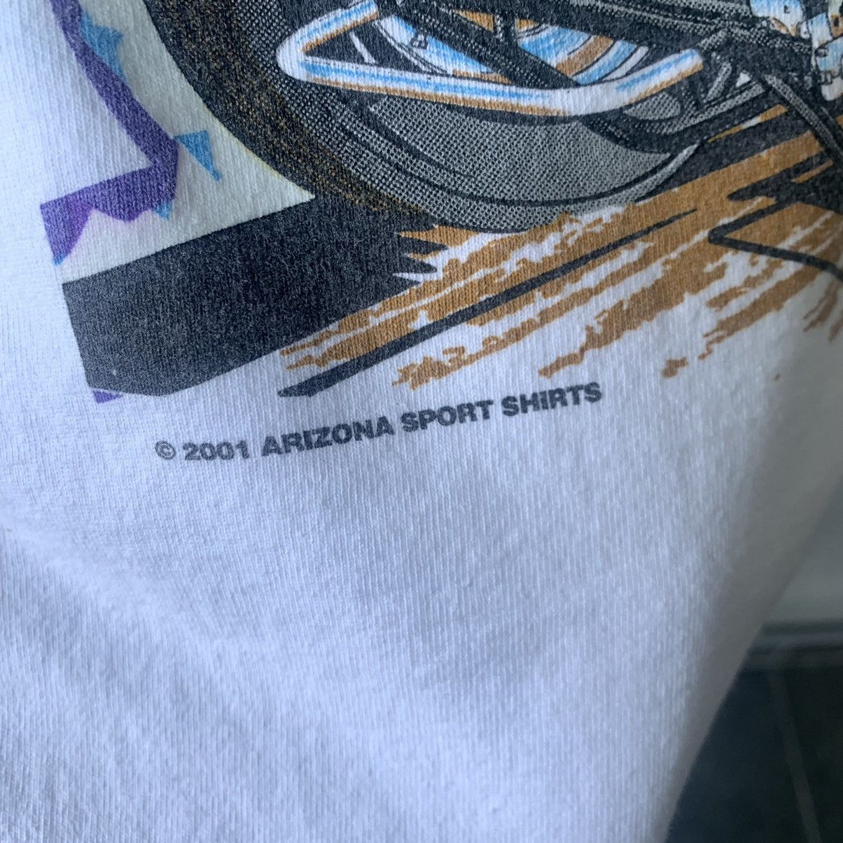 NASCAR Vintage Steve Kinser Motorsport White T-shirt Size US L / EU 52-54 / 3 - 3 Thumbnail