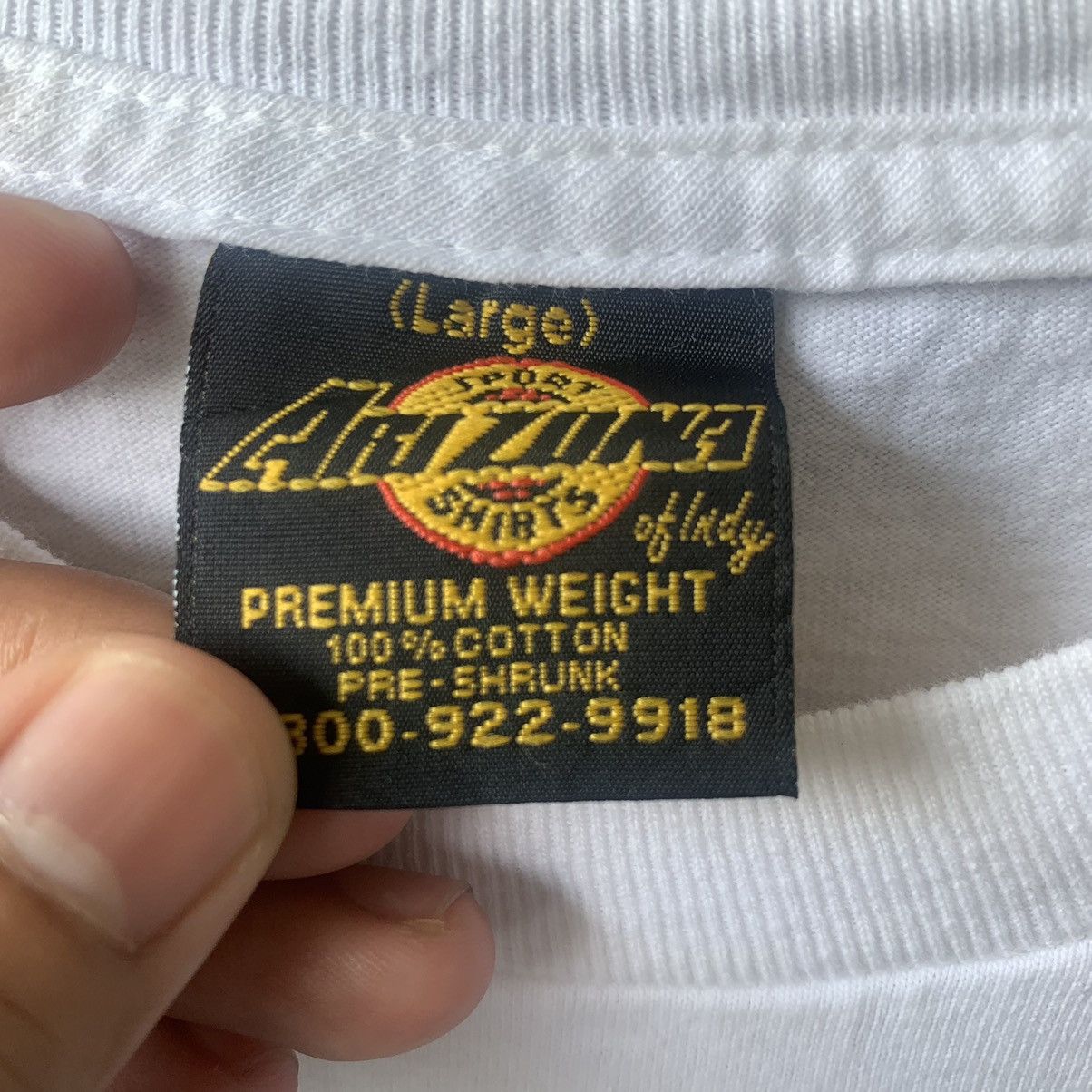 NASCAR Vintage Steve Kinser Motorsport White T-shirt Size US L / EU 52-54 / 3 - 4 Thumbnail