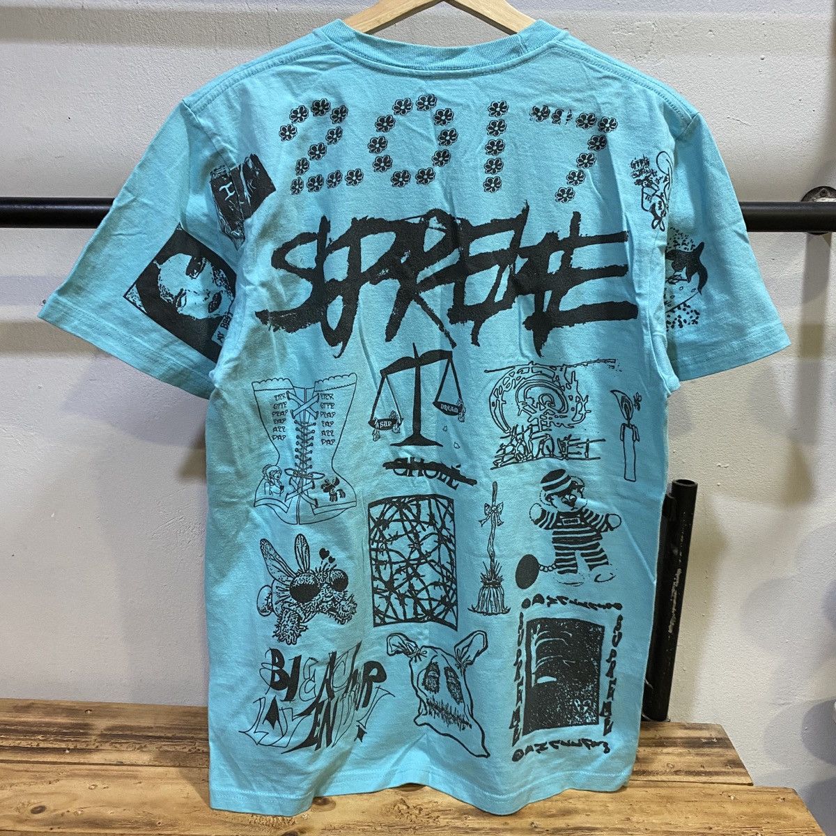 Supreme Supreme 2017 Halloween Tee Size US M / EU 48-50 / 2 - 2 Thumbnail