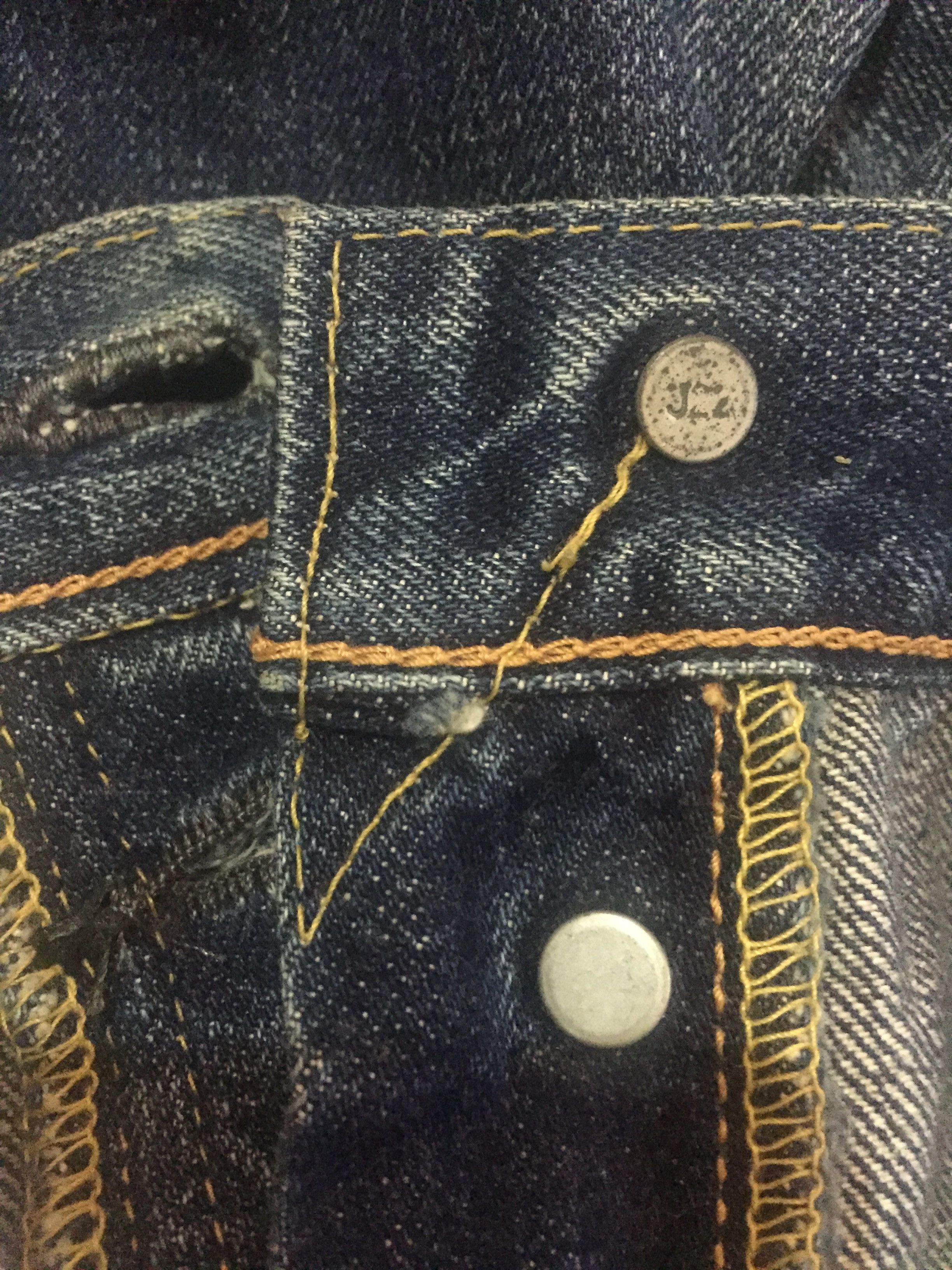 Levi's Levi's 501 Big E Selvedge Denim Jeans Size US 30 / EU 46 - 17 Thumbnail