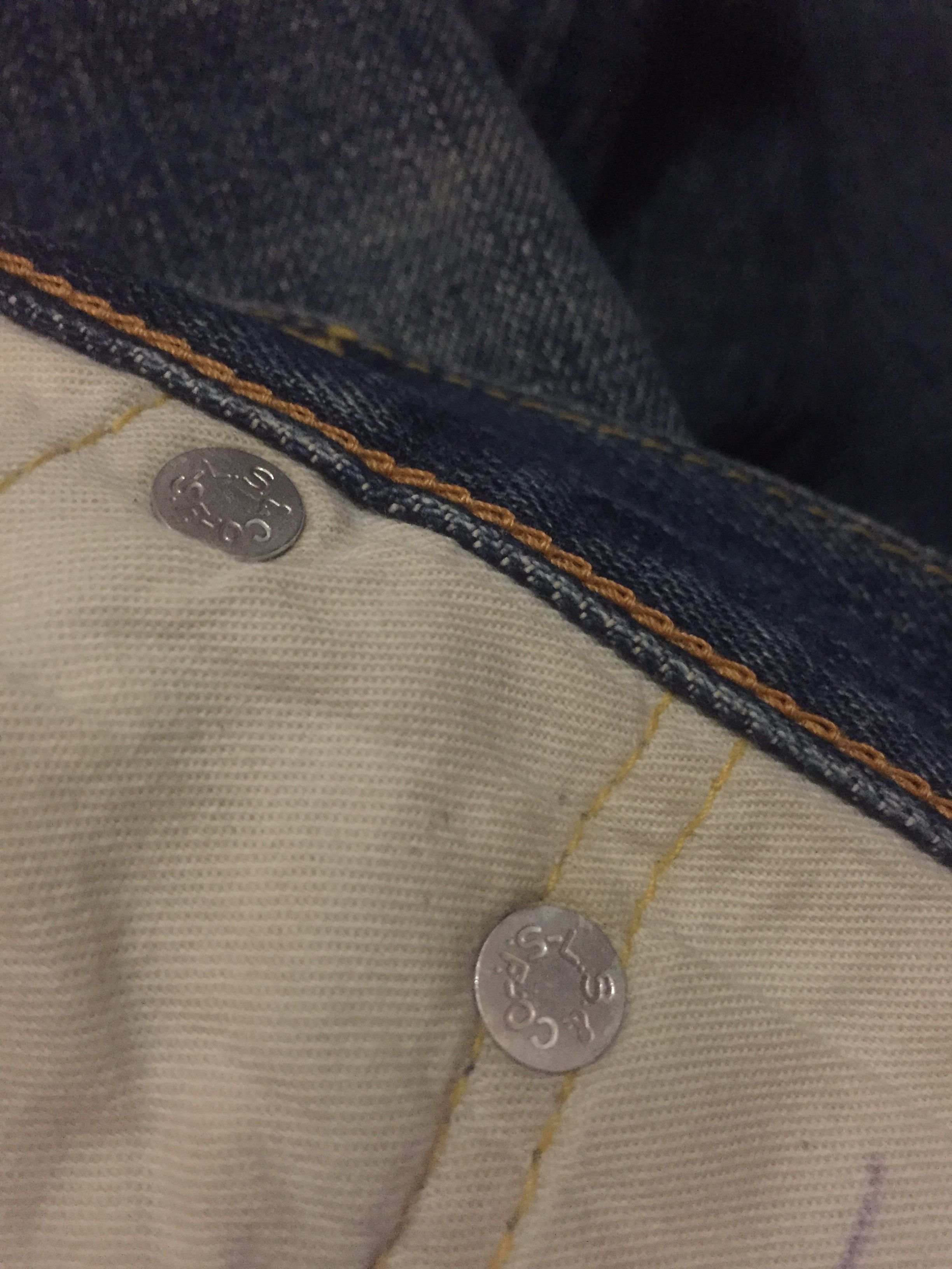 Levi's Levi's 501 Big E Selvedge Denim Jeans Size US 30 / EU 46 - 16 Thumbnail