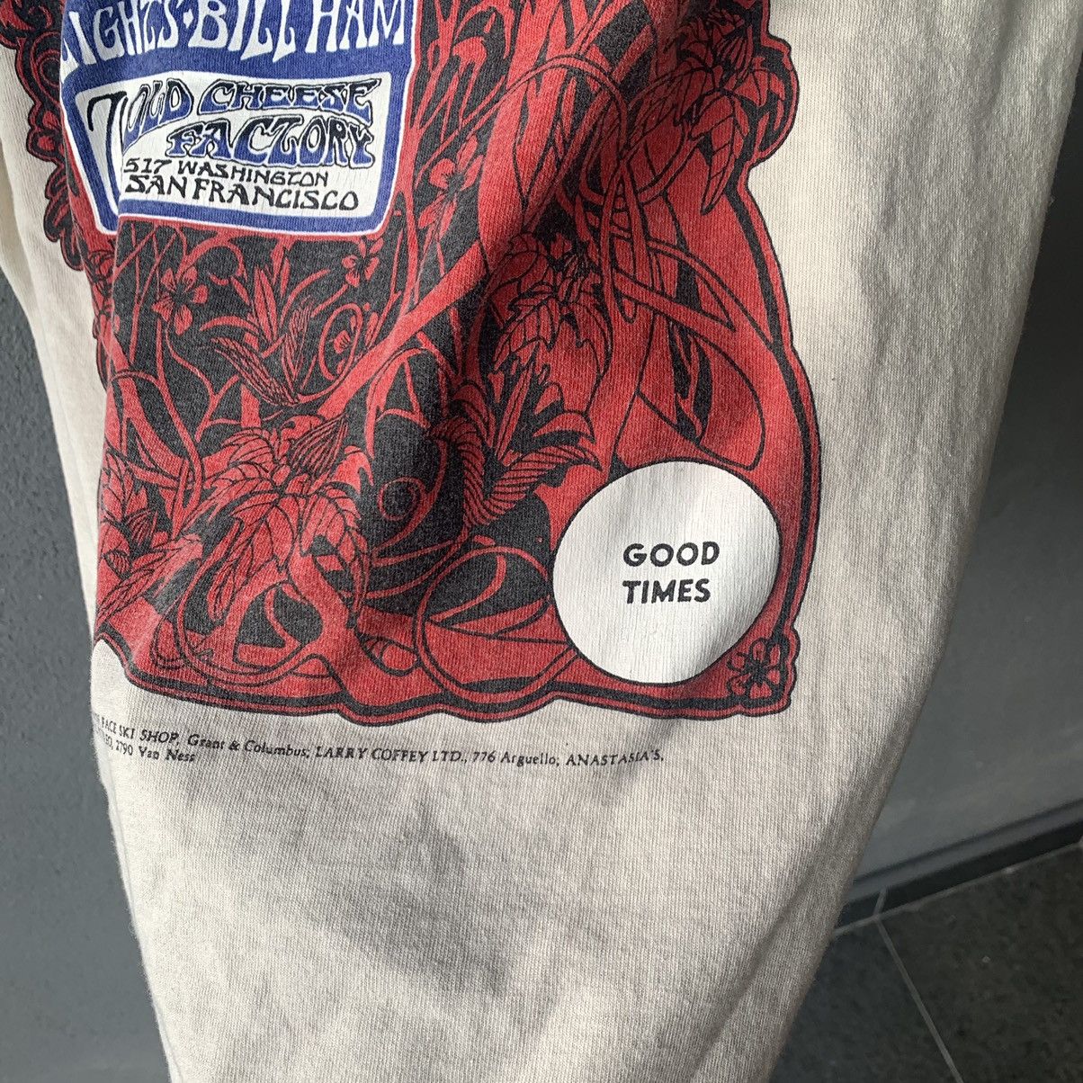 Grateful Dead × Vintage GRATEFUL DEAD 1ST ANNIVERSARY 1968 THE OLD CHEESE FACTORY Size US M / EU 48-50 / 2 - 7 Thumbnail